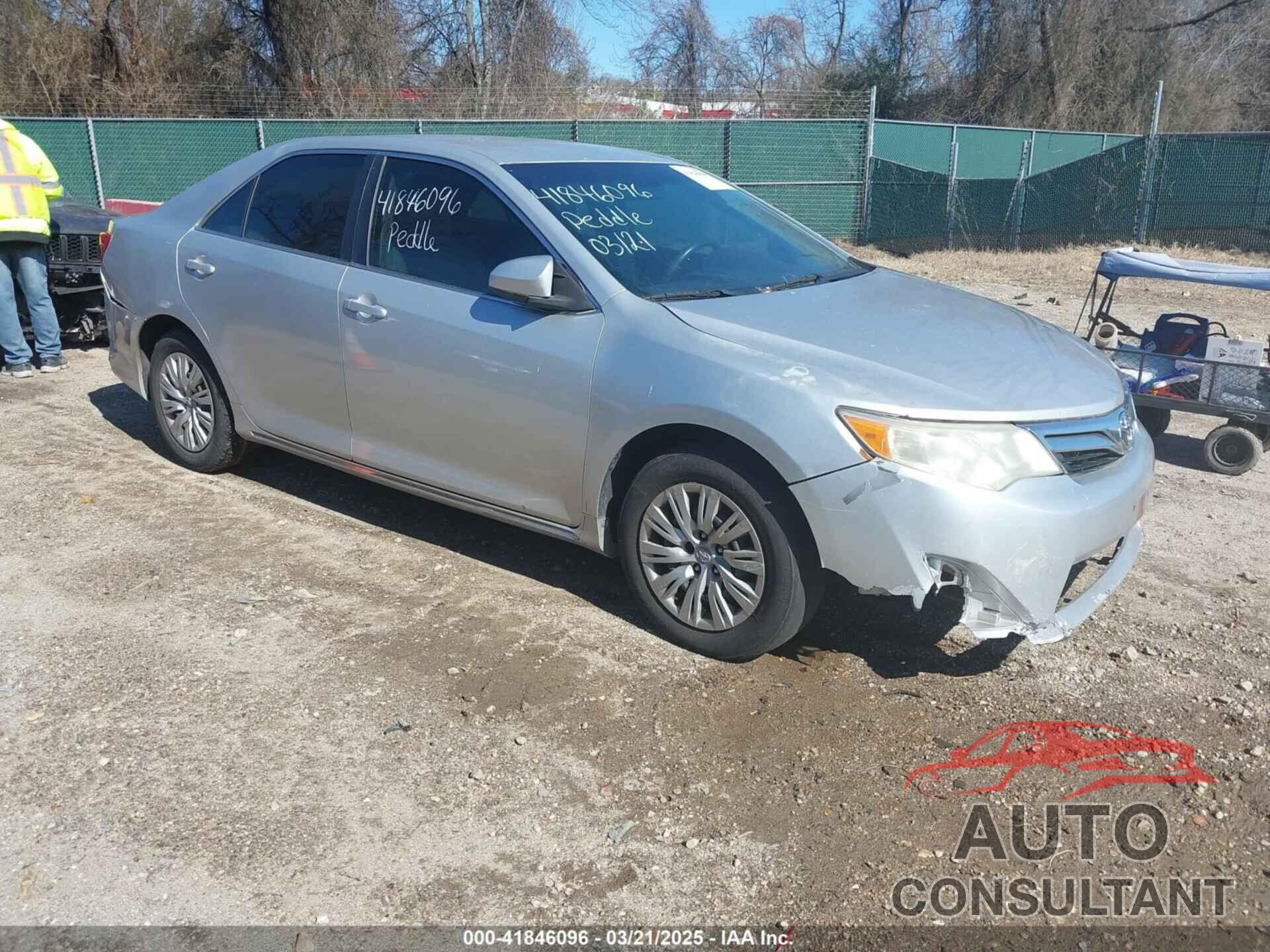 TOYOTA CAMRY 2012 - 4T1BF1FK1CU059458