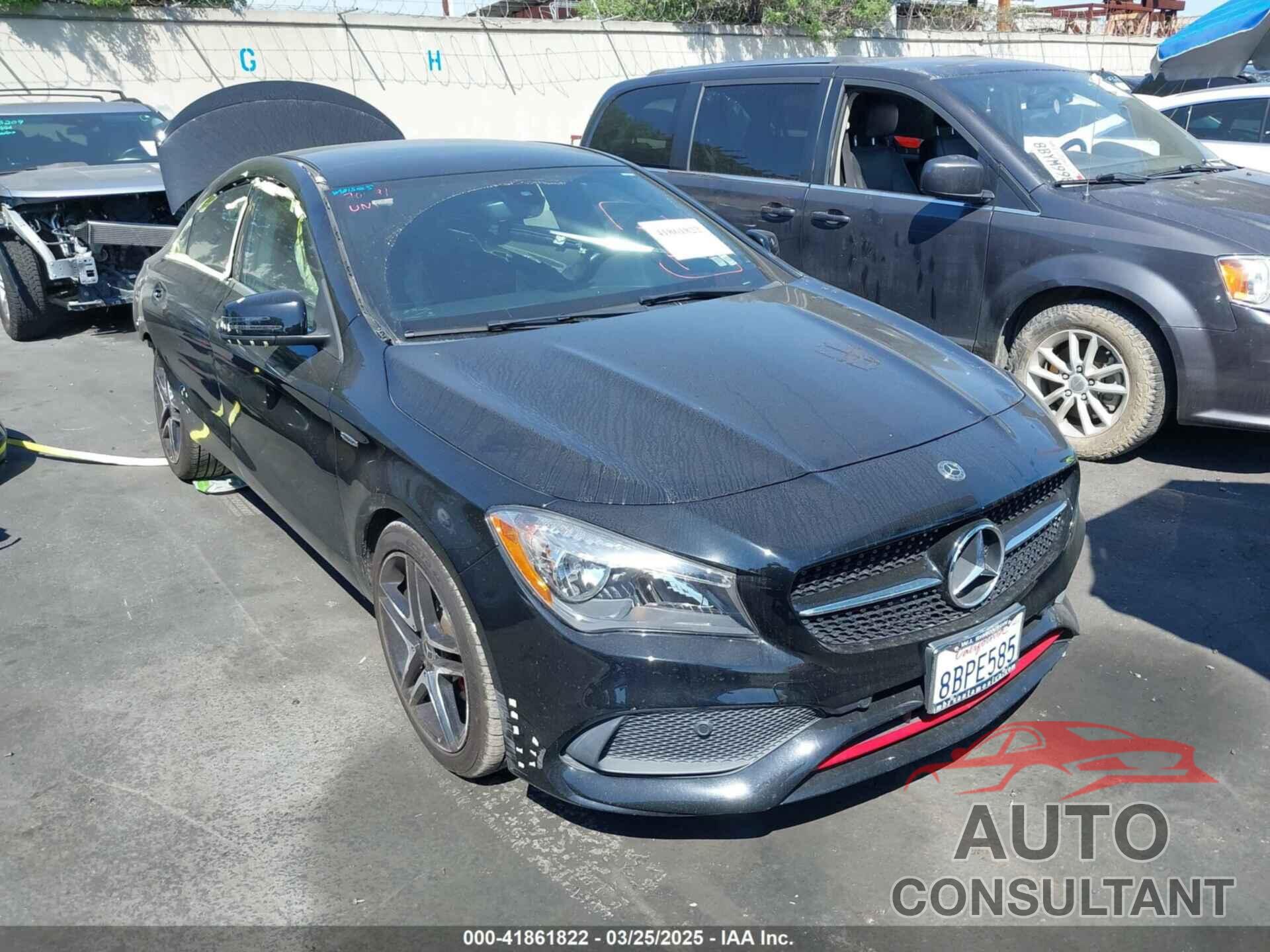 MERCEDES-BENZ CLA 250 2018 - WDDSJ4EB2JN595385