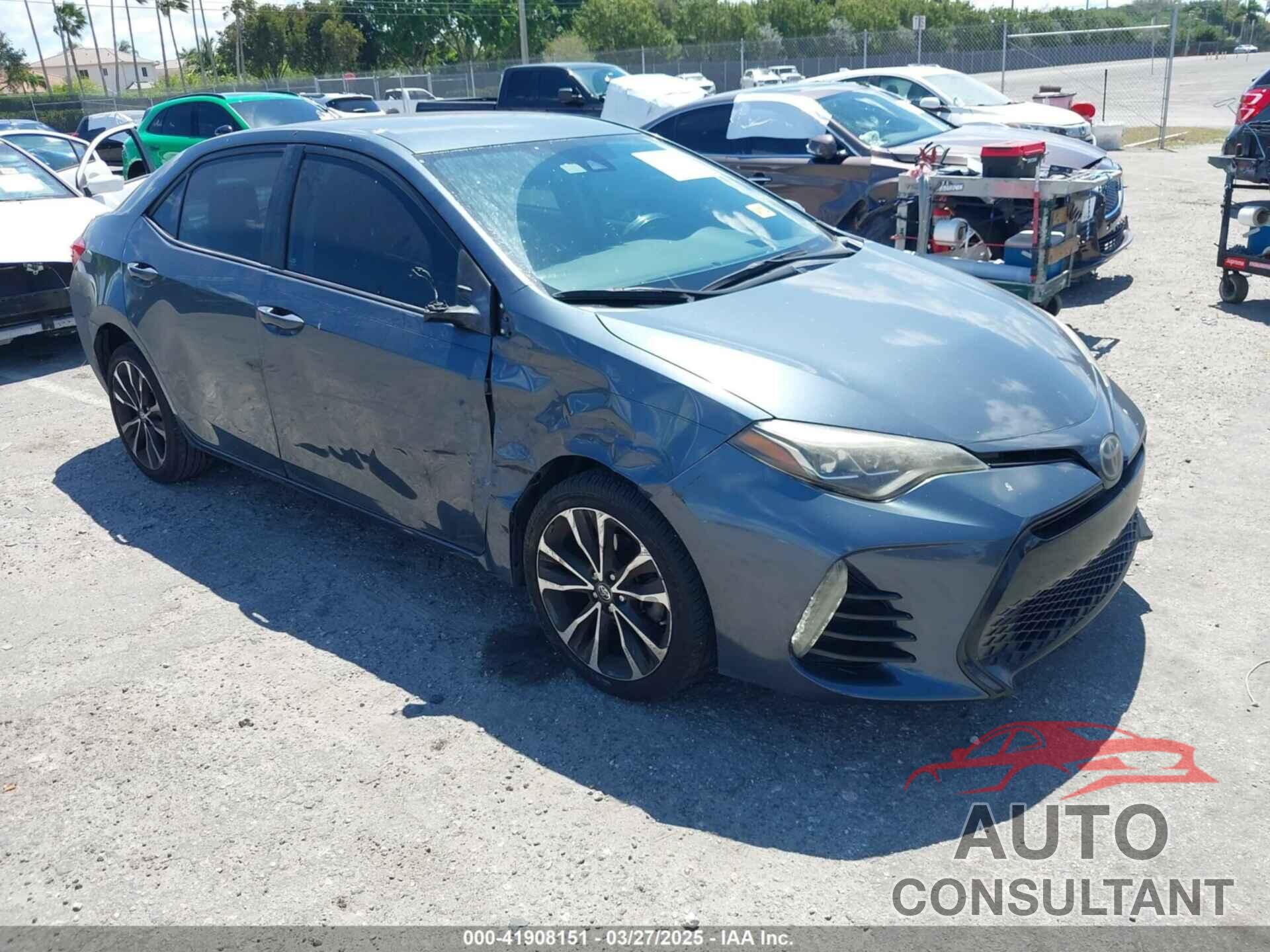 TOYOTA COROLLA 2017 - 2T1BURHE2HC923793
