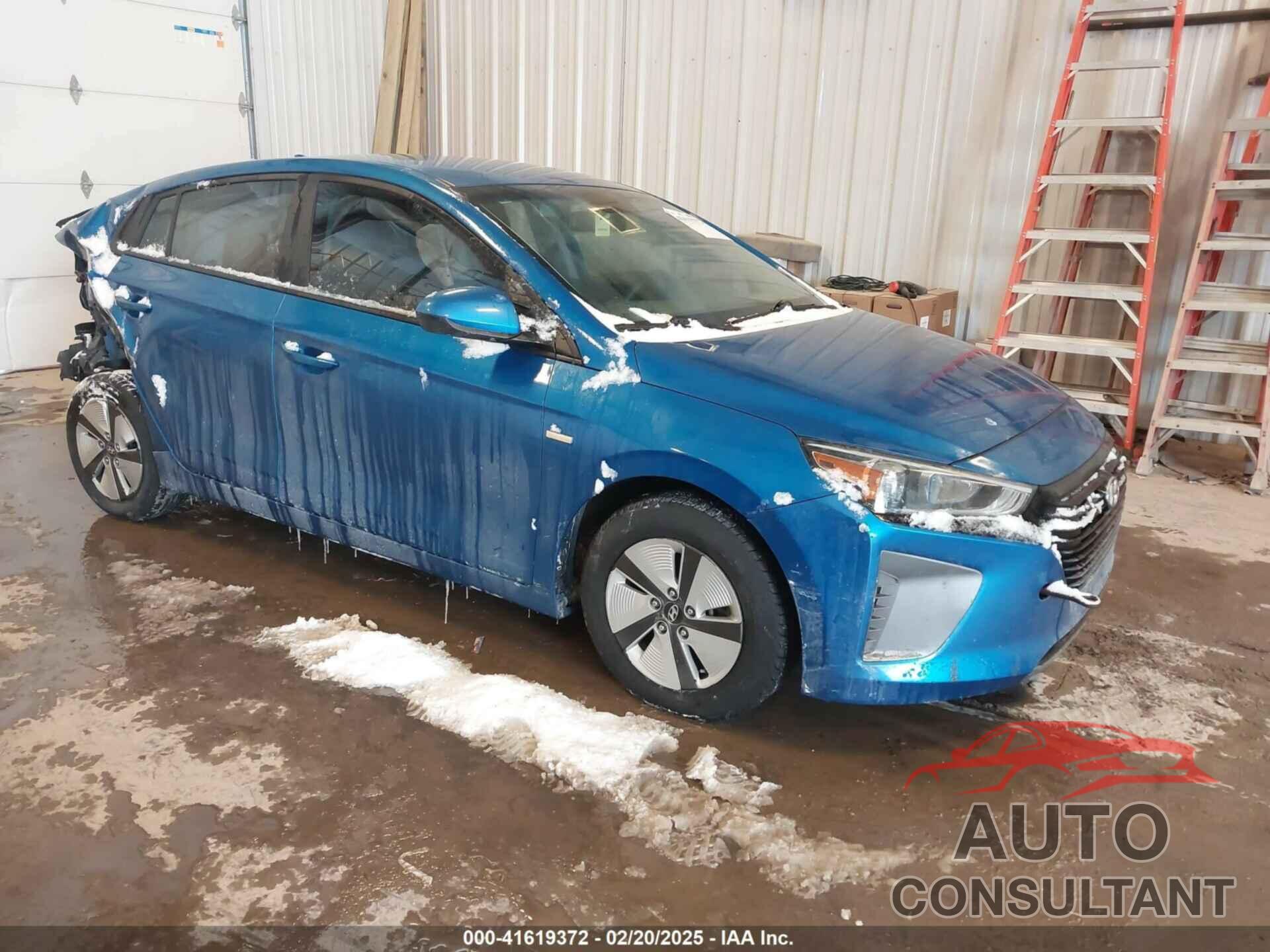 HYUNDAI IONIQ HYBRID 2017 - KMHC65LC1HU036827