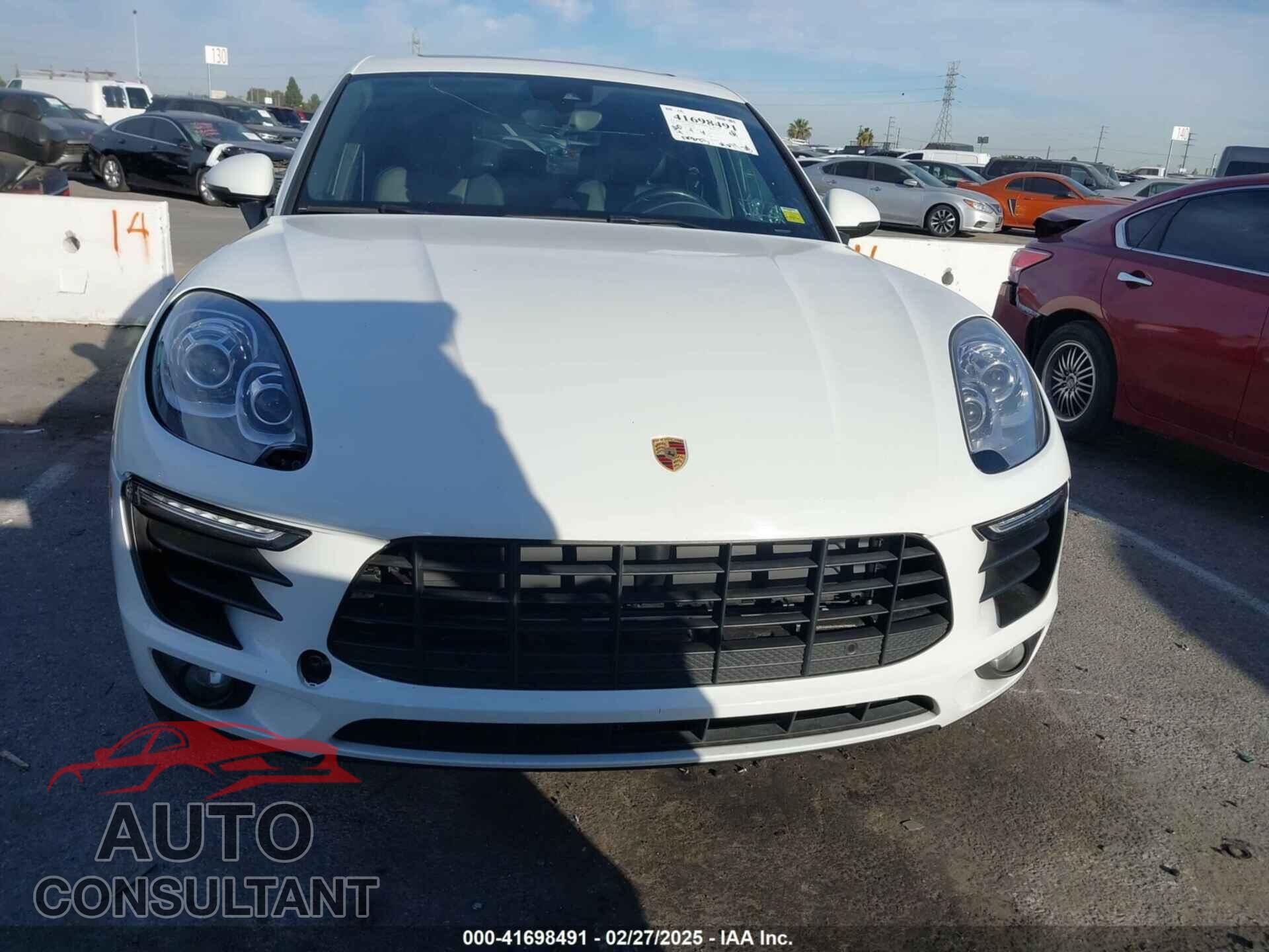 PORSCHE MACAN 2017 - WP1AA2A57HLB04646