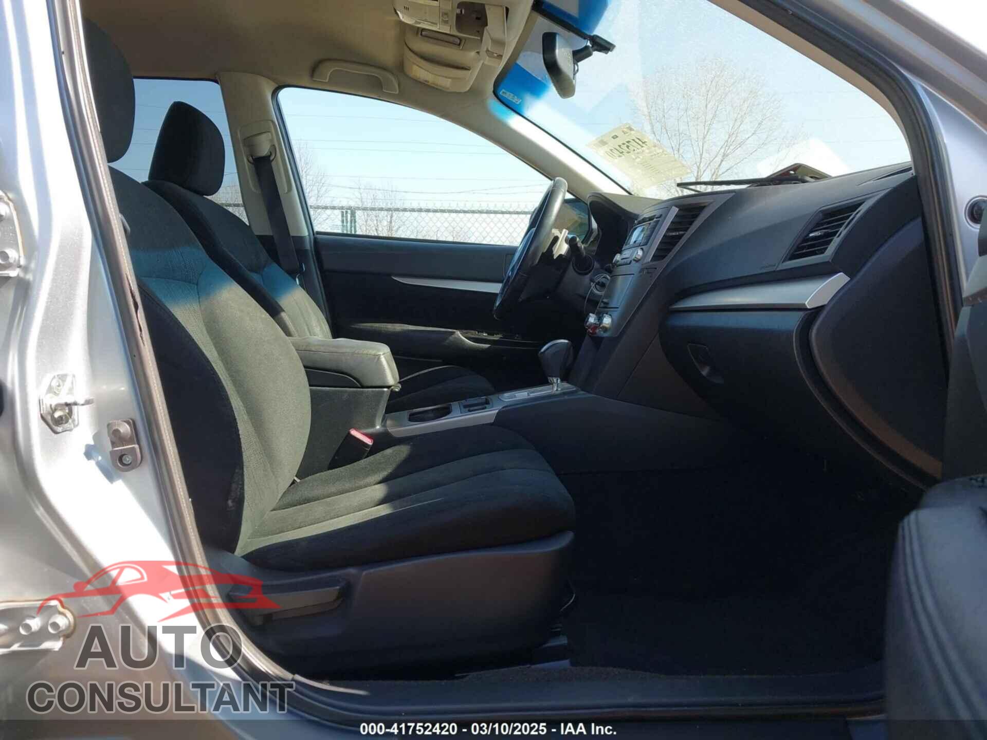 SUBARU OUTBACK 2013 - 4S4BRCCC9D3280362