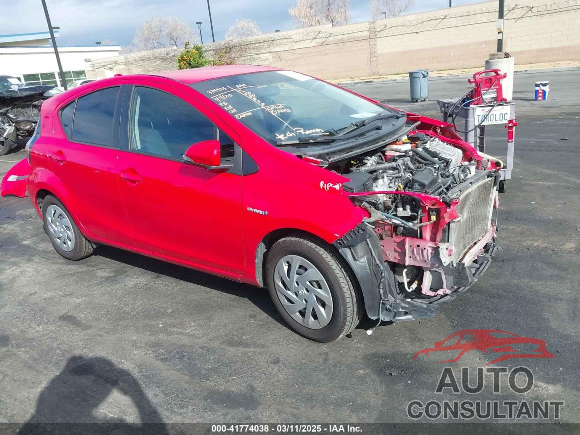 TOYOTA PRIUS C 2016 - JTDKDTB33G1125777