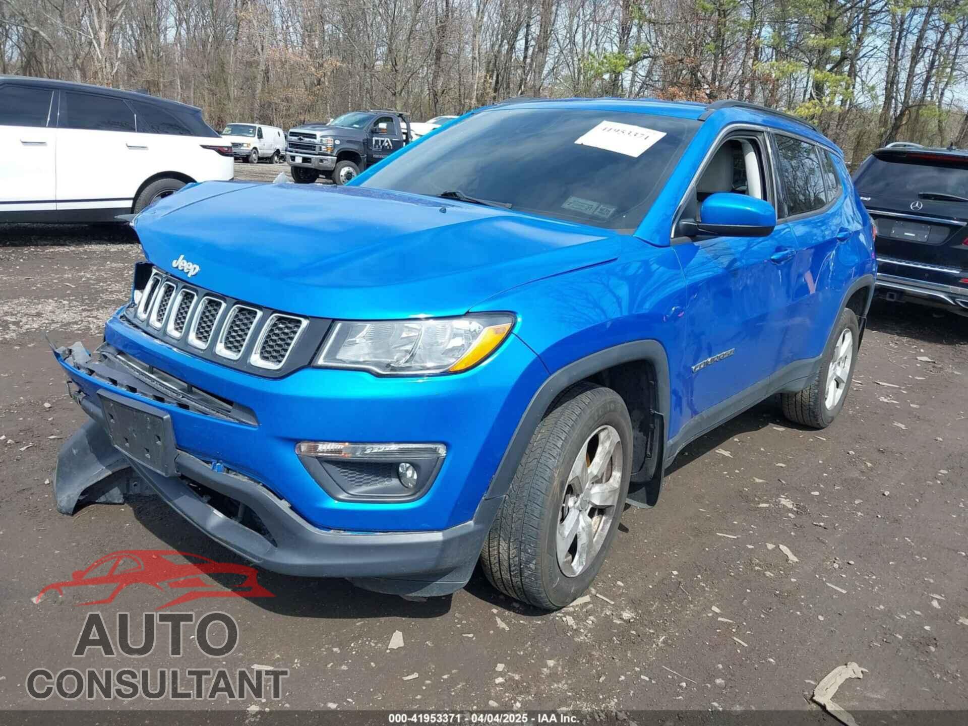 JEEP NEW COMPASS 2017 - 3C4NJDBB4HT620616