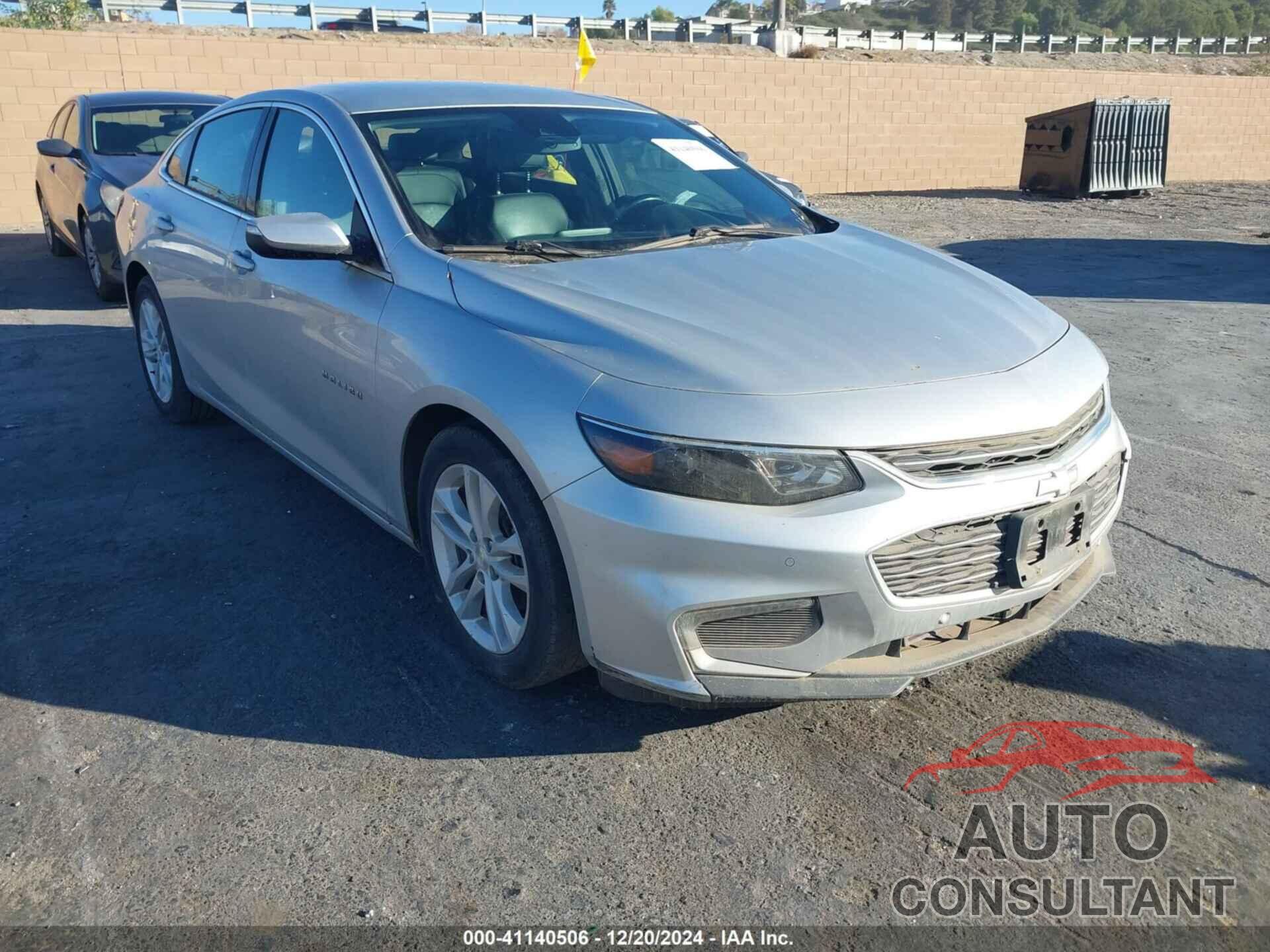 CHEVROLET MALIBU 2016 - 1G1ZJ5SU4GF337062