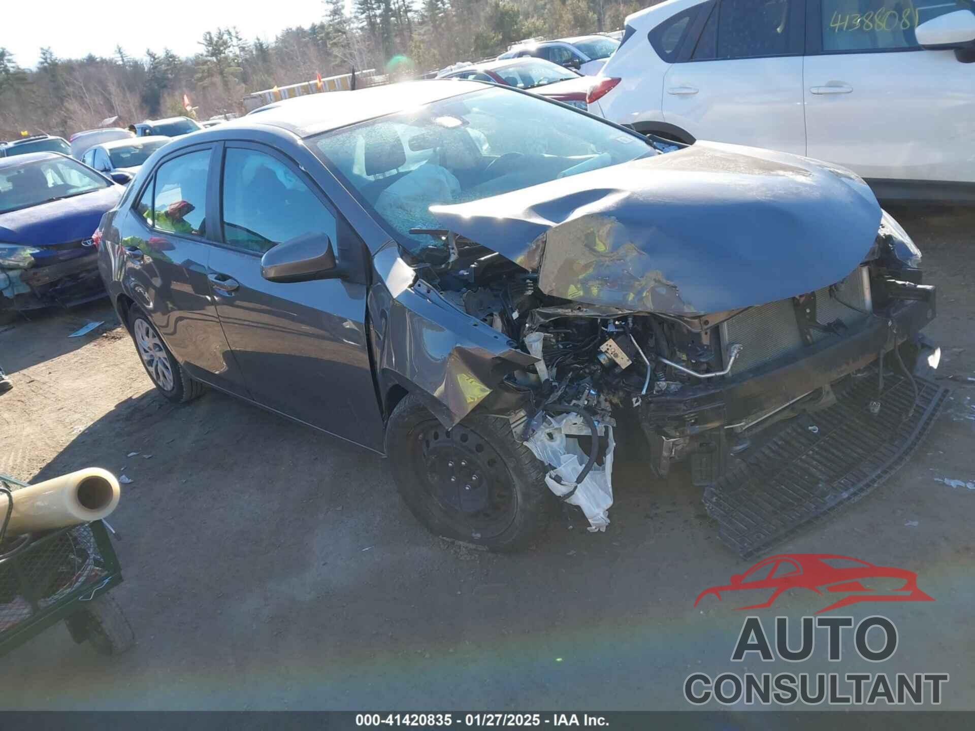 TOYOTA COROLLA 2019 - 2T1BURHE7KC135356