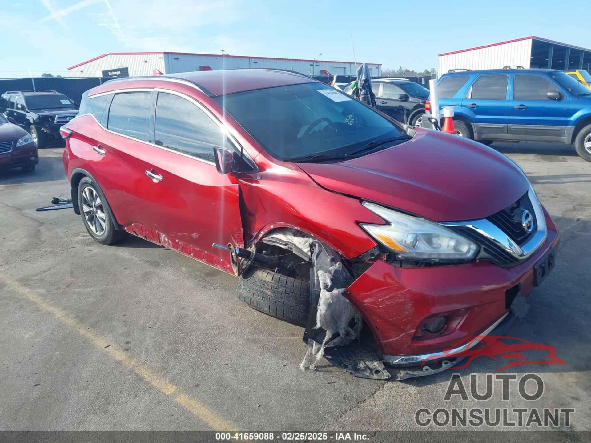 NISSAN MURANO 2017 - 5N1AZ2MGXHN111551