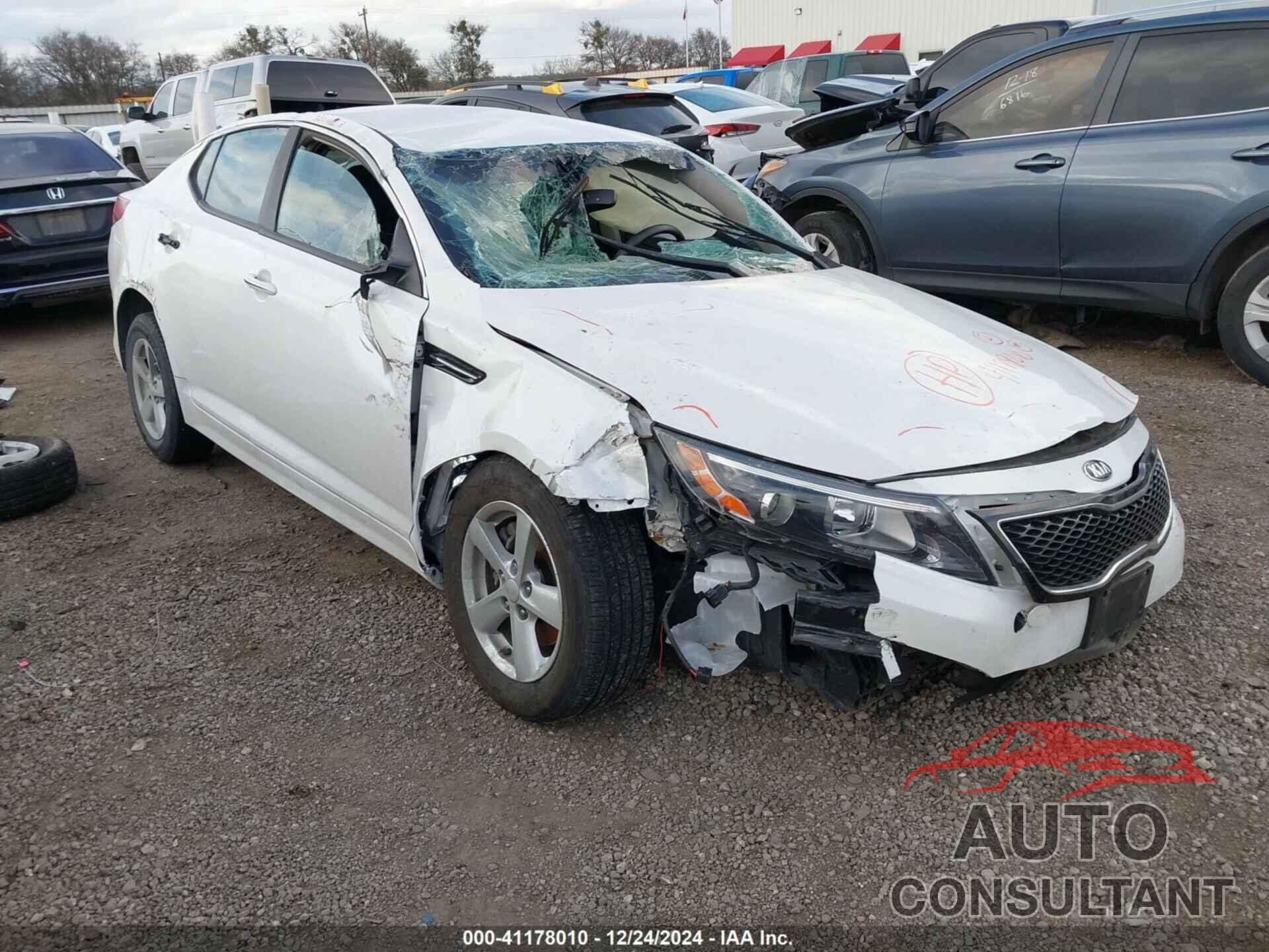 KIA OPTIMA 2015 - KNAGM4A70F5649974