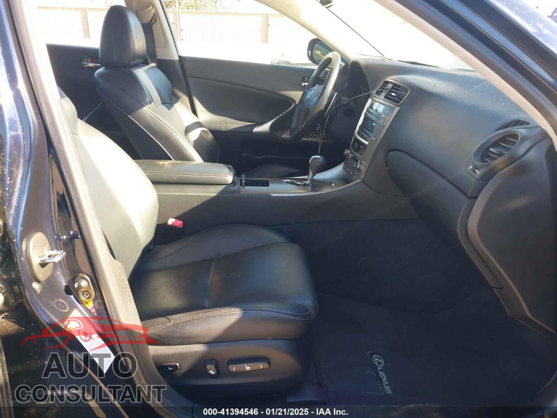 LEXUS IS 250 2009 - JTHBK262695093533