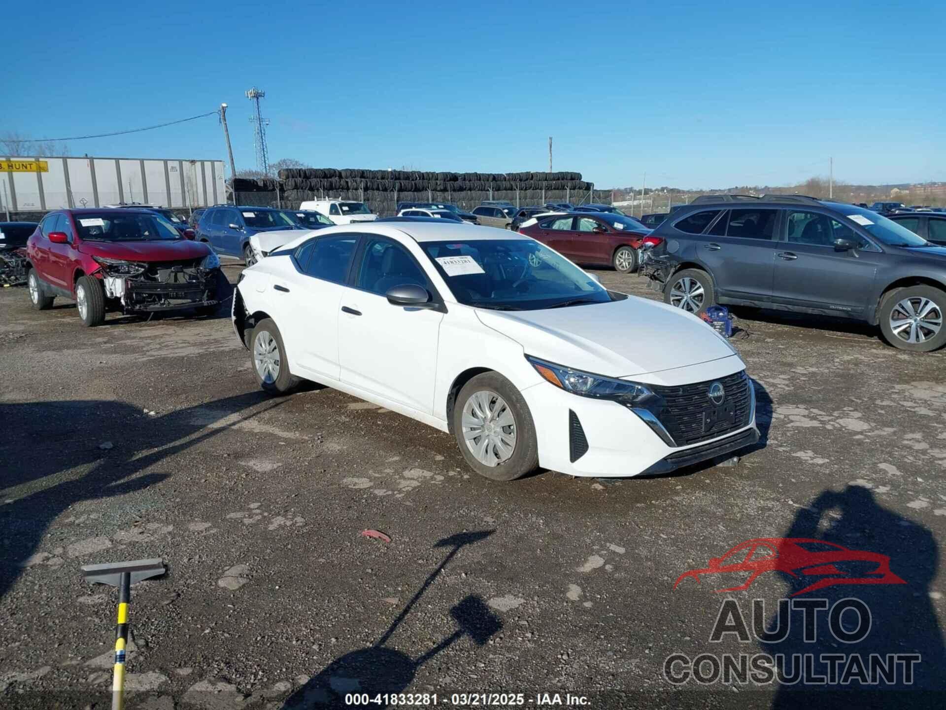 NISSAN SENTRA 2024 - 3N1AB8BV8RY287275