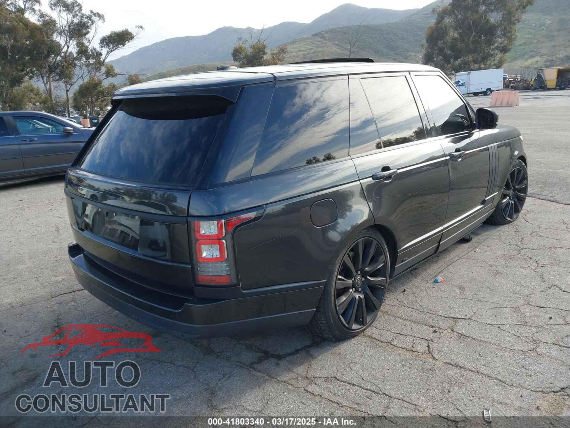 LAND ROVER RANGE ROVER 2014 - SALGS2EF7EA133267