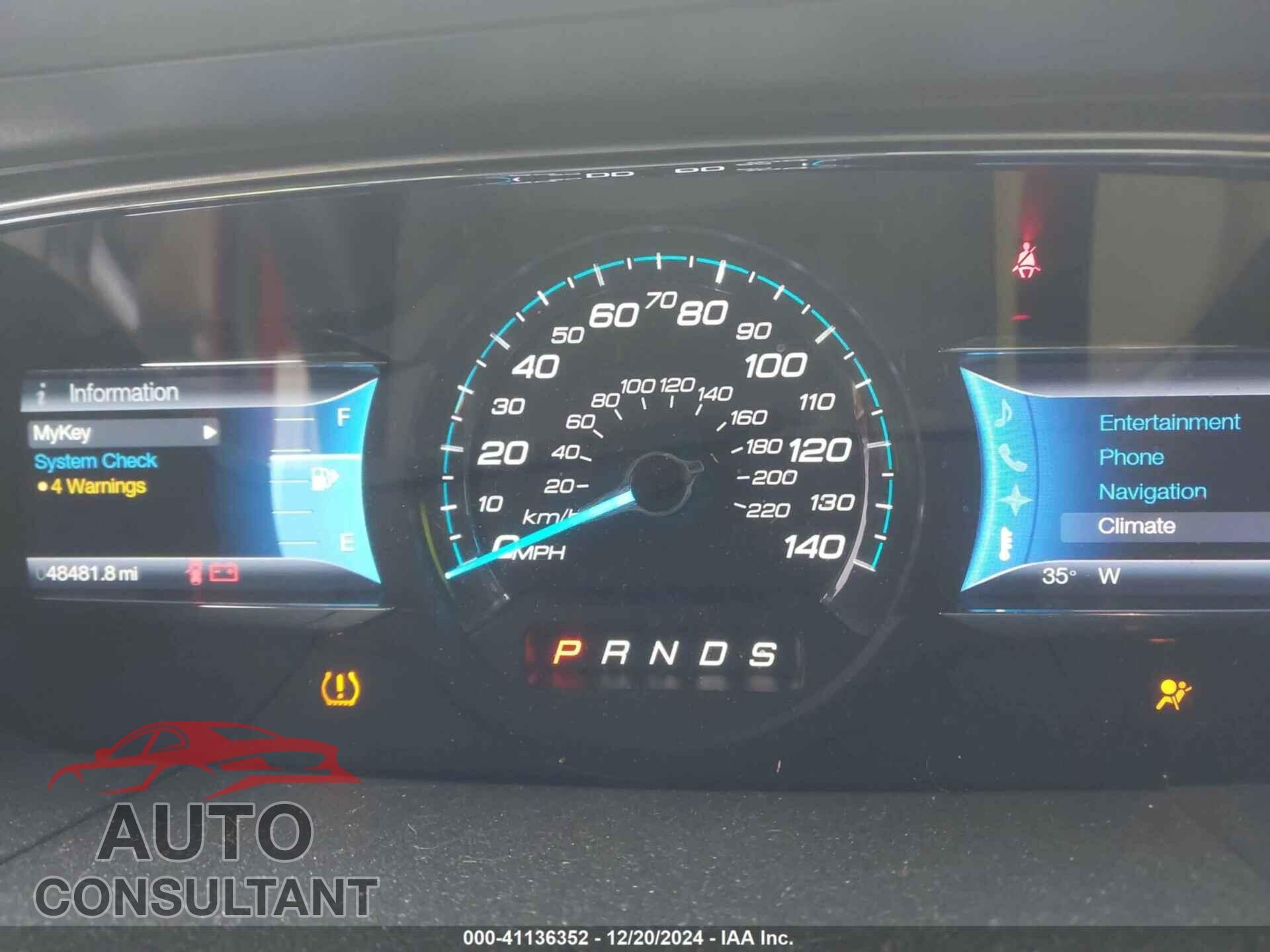 FORD TAURUS 2013 - 1FAHP2E85DG203767