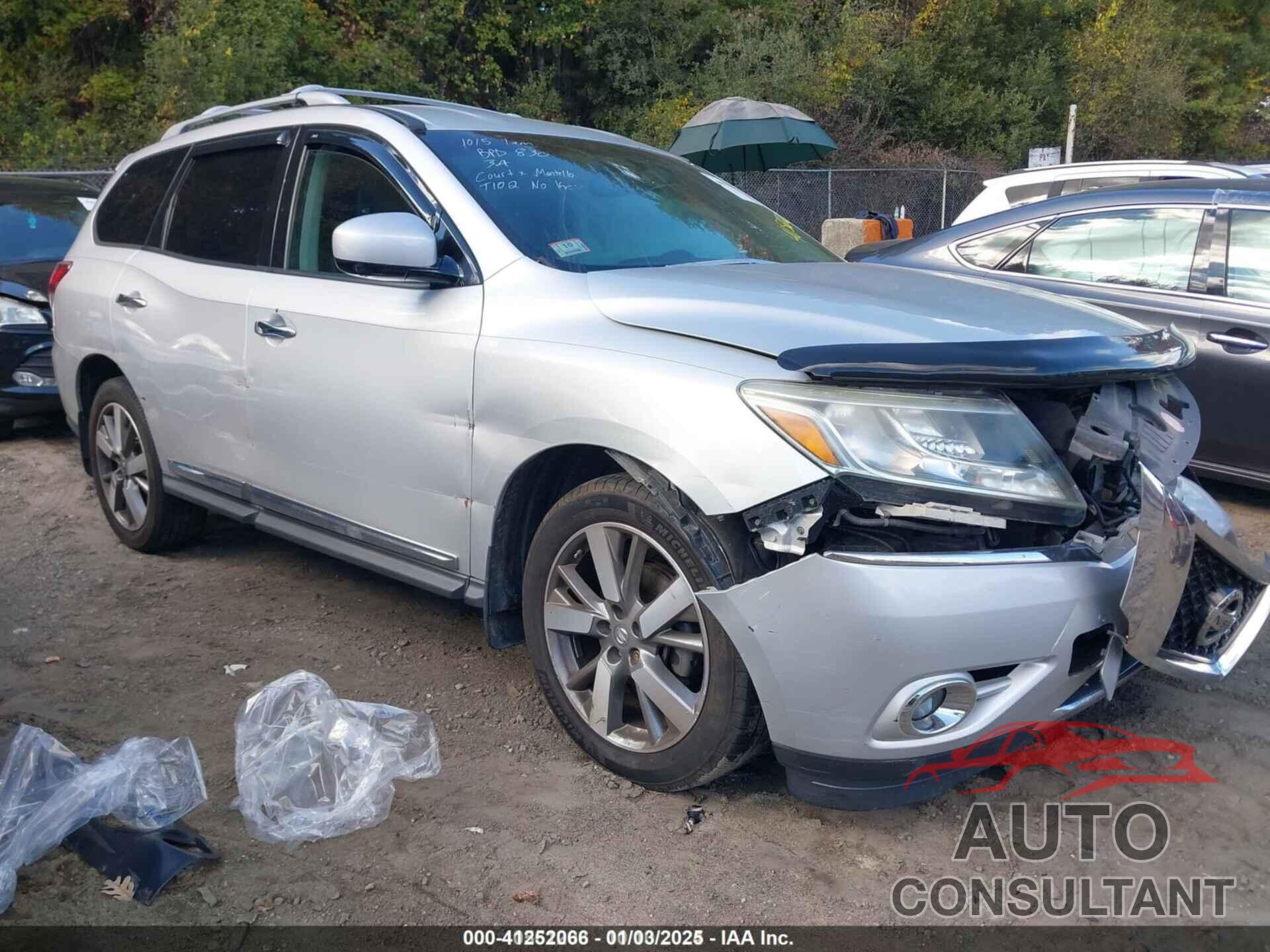 NISSAN PATHFINDER 2013 - 5N1AR2MM7DC600954