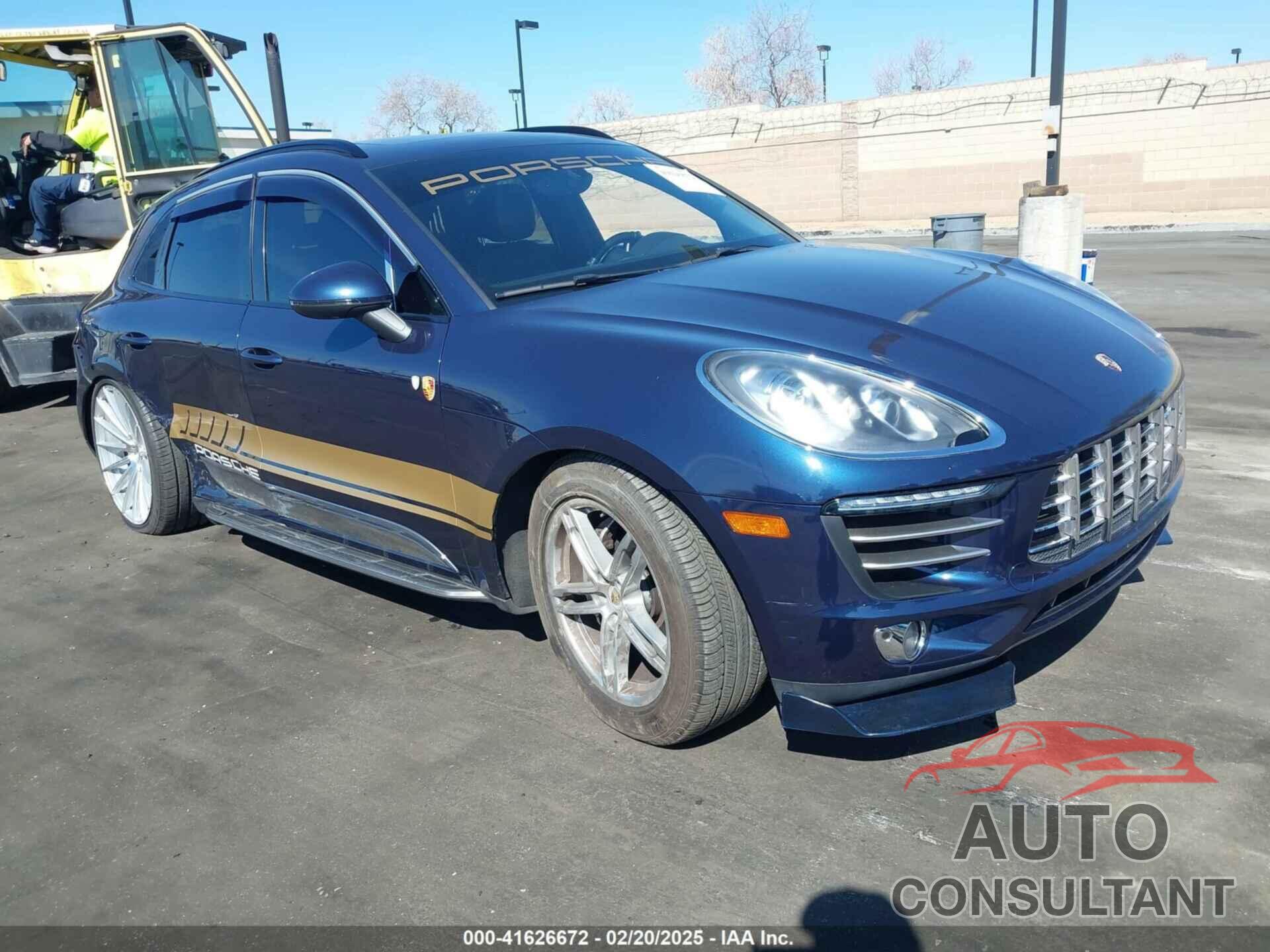 PORSCHE MACAN 2016 - WP1AB2A52GLB54012