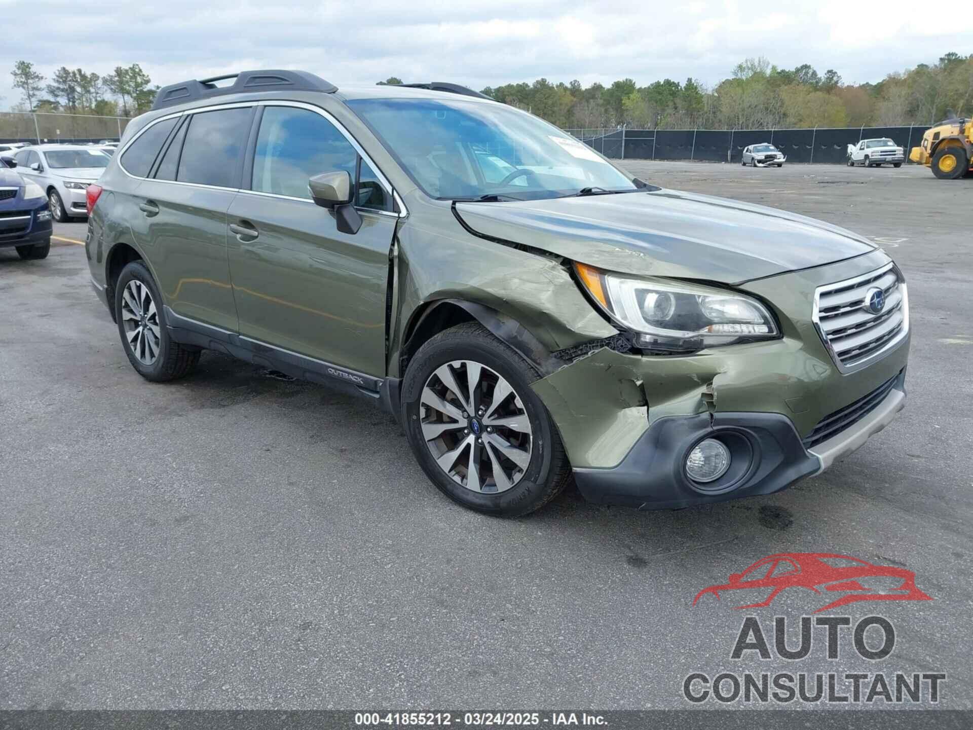 SUBARU OUTBACK 2017 - 4S4BSANC4H3233655