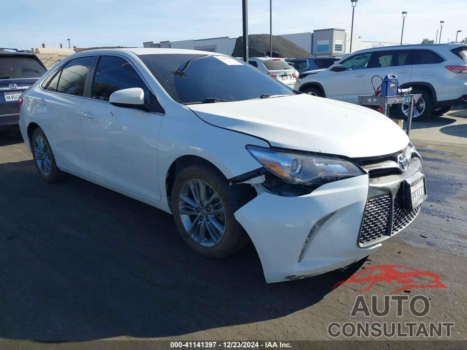 TOYOTA CAMRY 2016 - 4T1BF1FK1GU156794