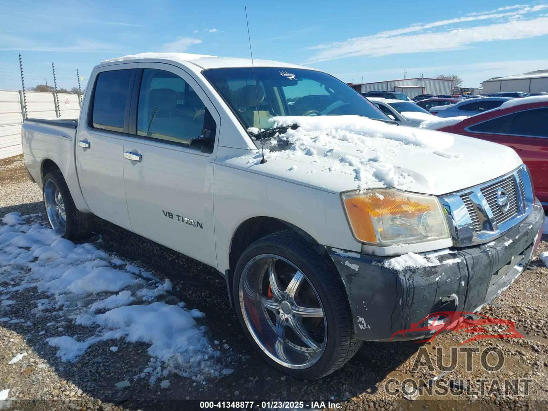 NISSAN TITAN 2009 - 1N6BA07D89N306682