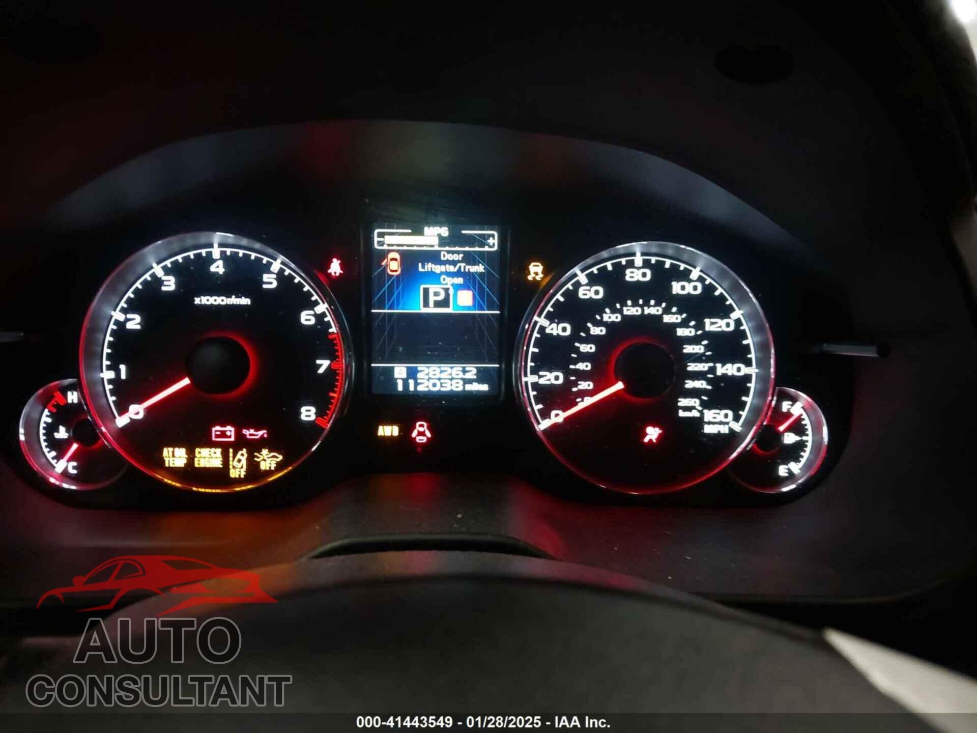 SUBARU OUTBACK 2013 - 4S4BRDPC5D2288206