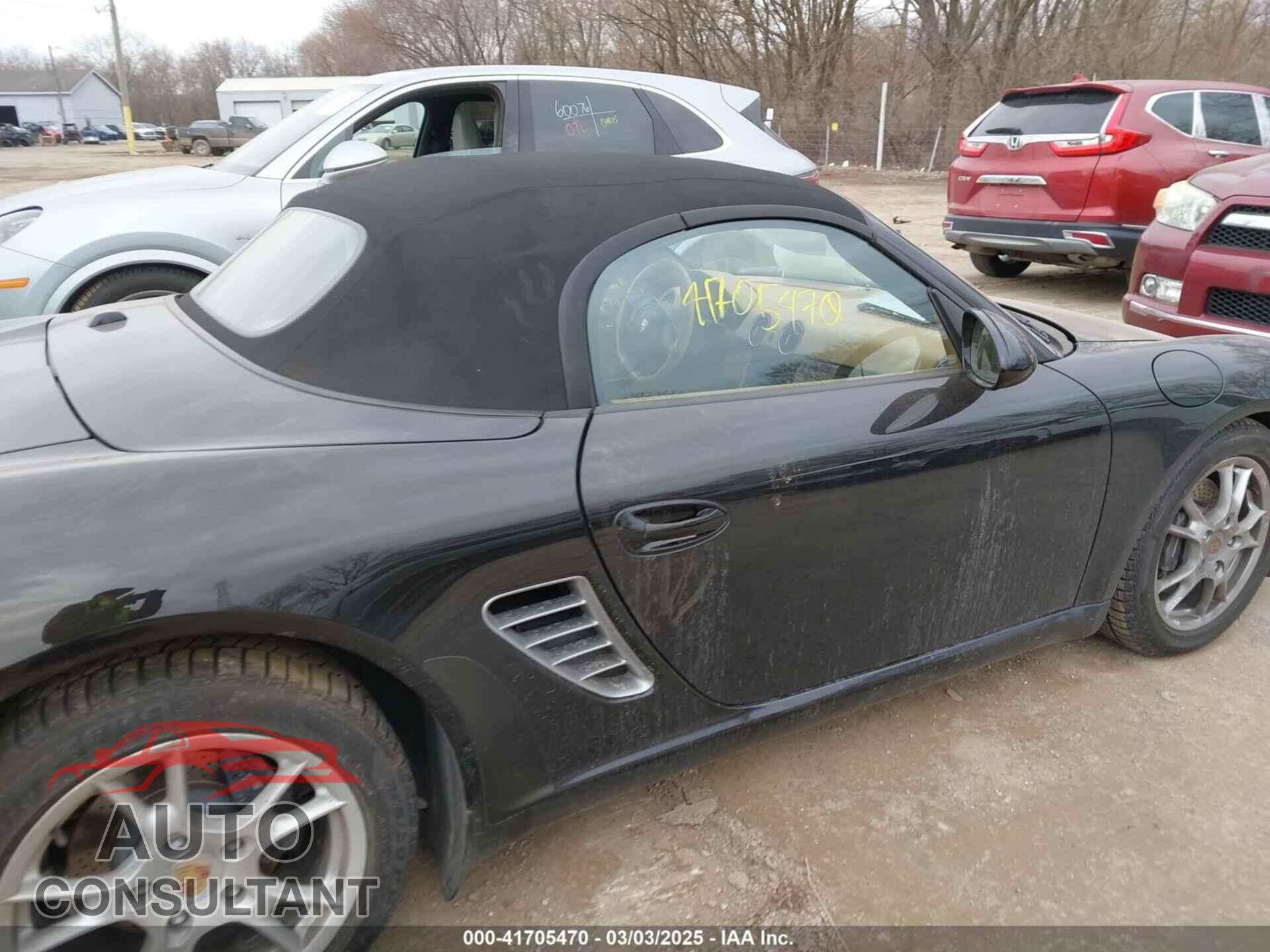 PORSCHE BOXSTER 2011 - WP0CA2A88BS710376