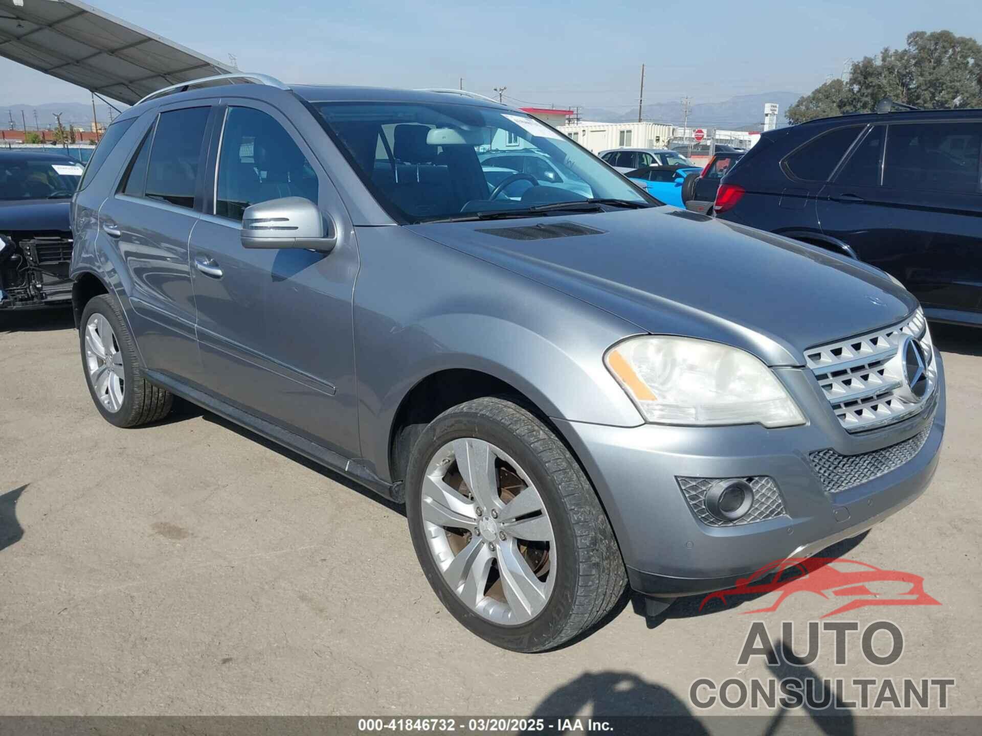 MERCEDES-BENZ ML 350 2011 - 4JGBB5GB5BA653505