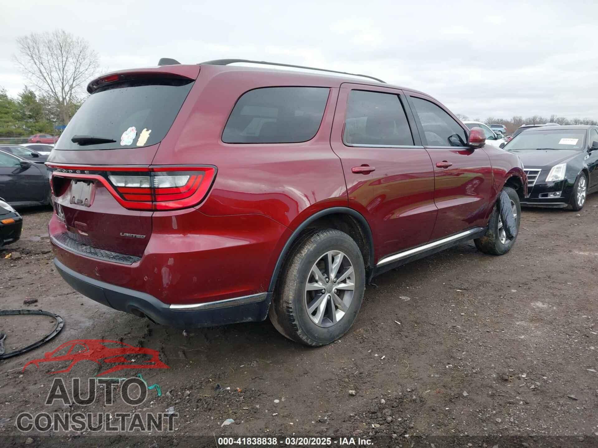 DODGE DURANGO 2016 - 1C4RDJDG5GC323154