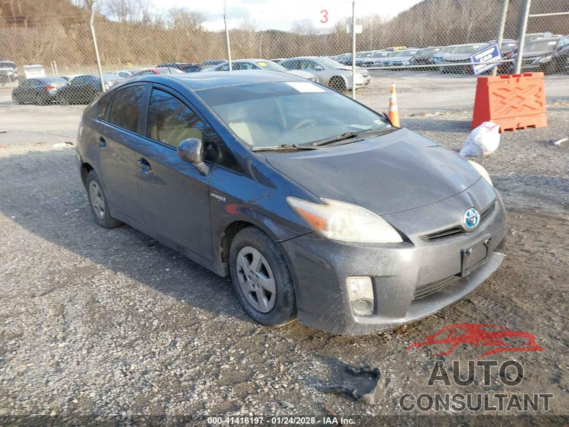 TOYOTA PRIUS 2011 - JTDKN3DU9B0253829