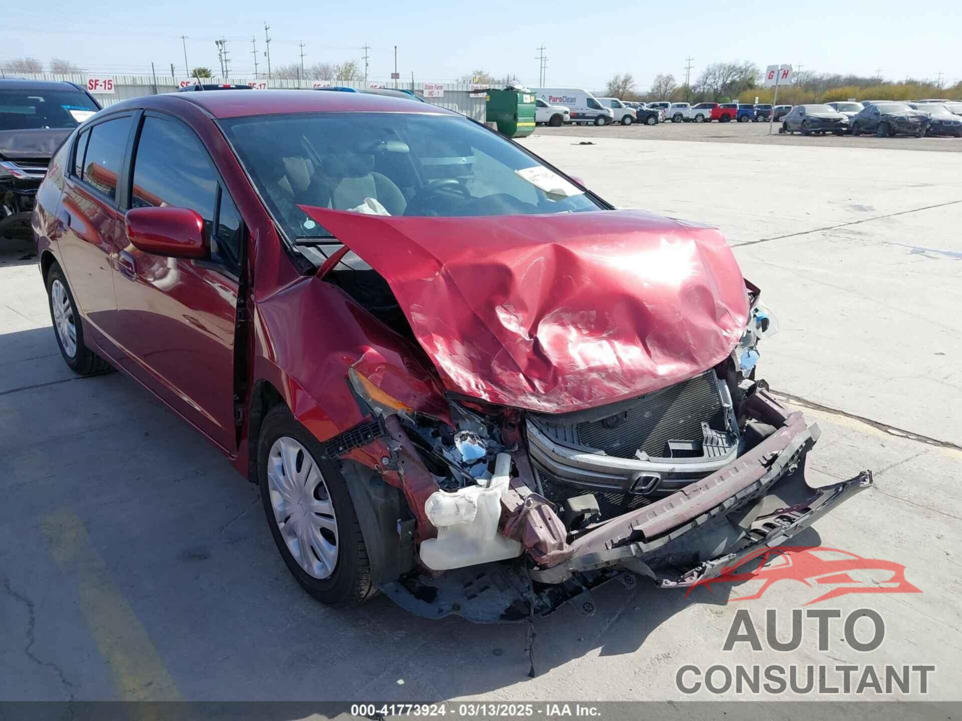HONDA INSIGHT 2010 - JHMZE2H51AS015227