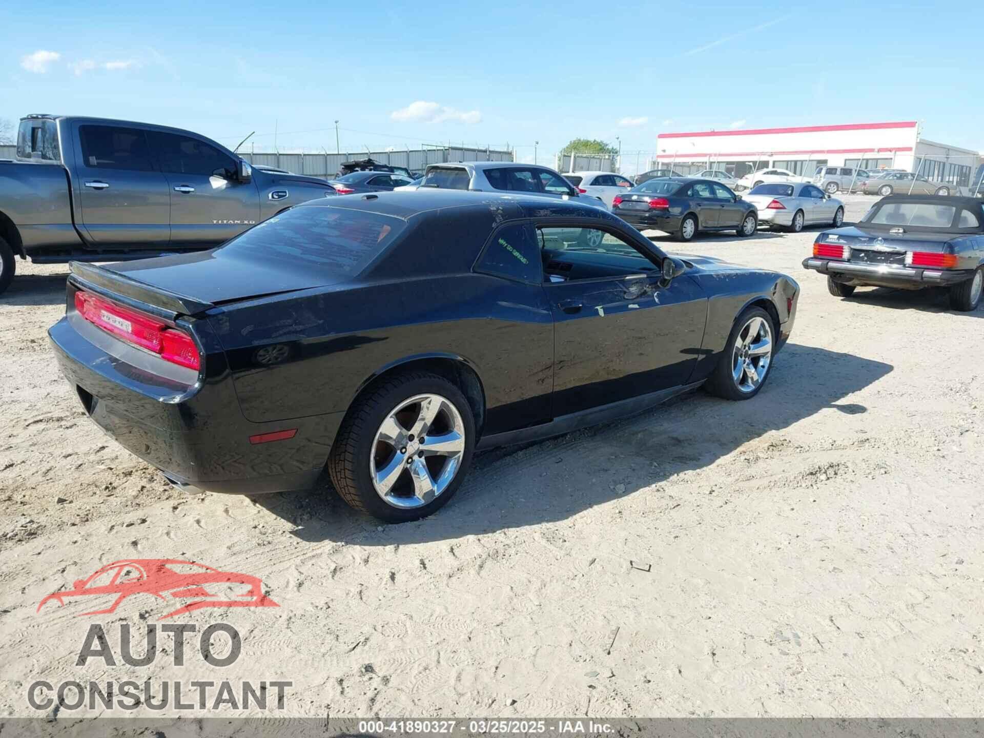 DODGE CHALLENGER 2013 - 2C3CDYAG0DH629128