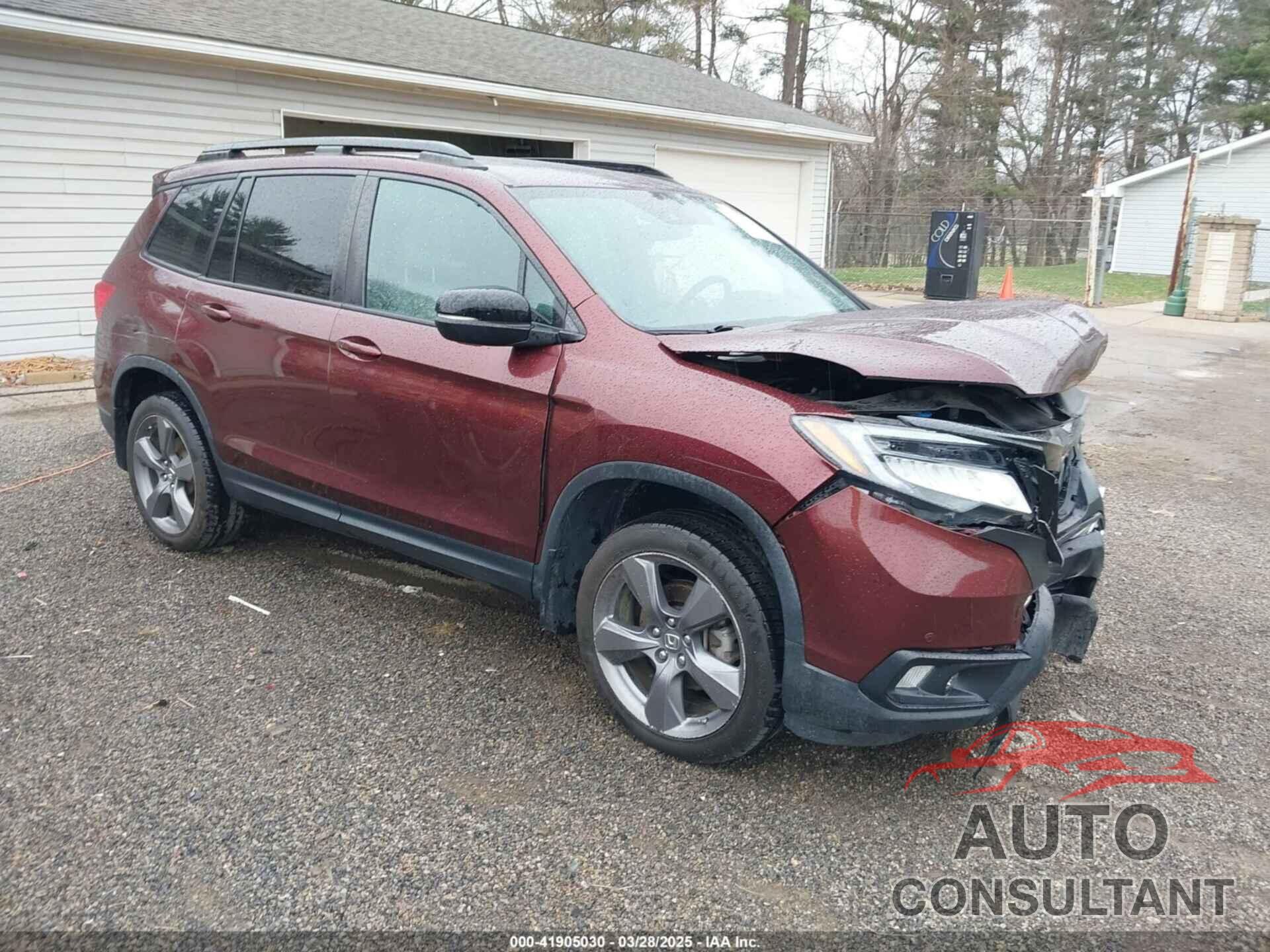 HONDA PASSPORT 2019 - 5FNYF8H99KB005625