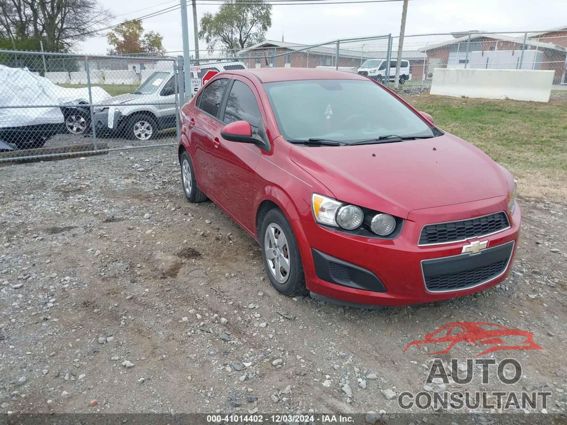 CHEVROLET SONIC 2013 - 1G1JA5SH6D4149327