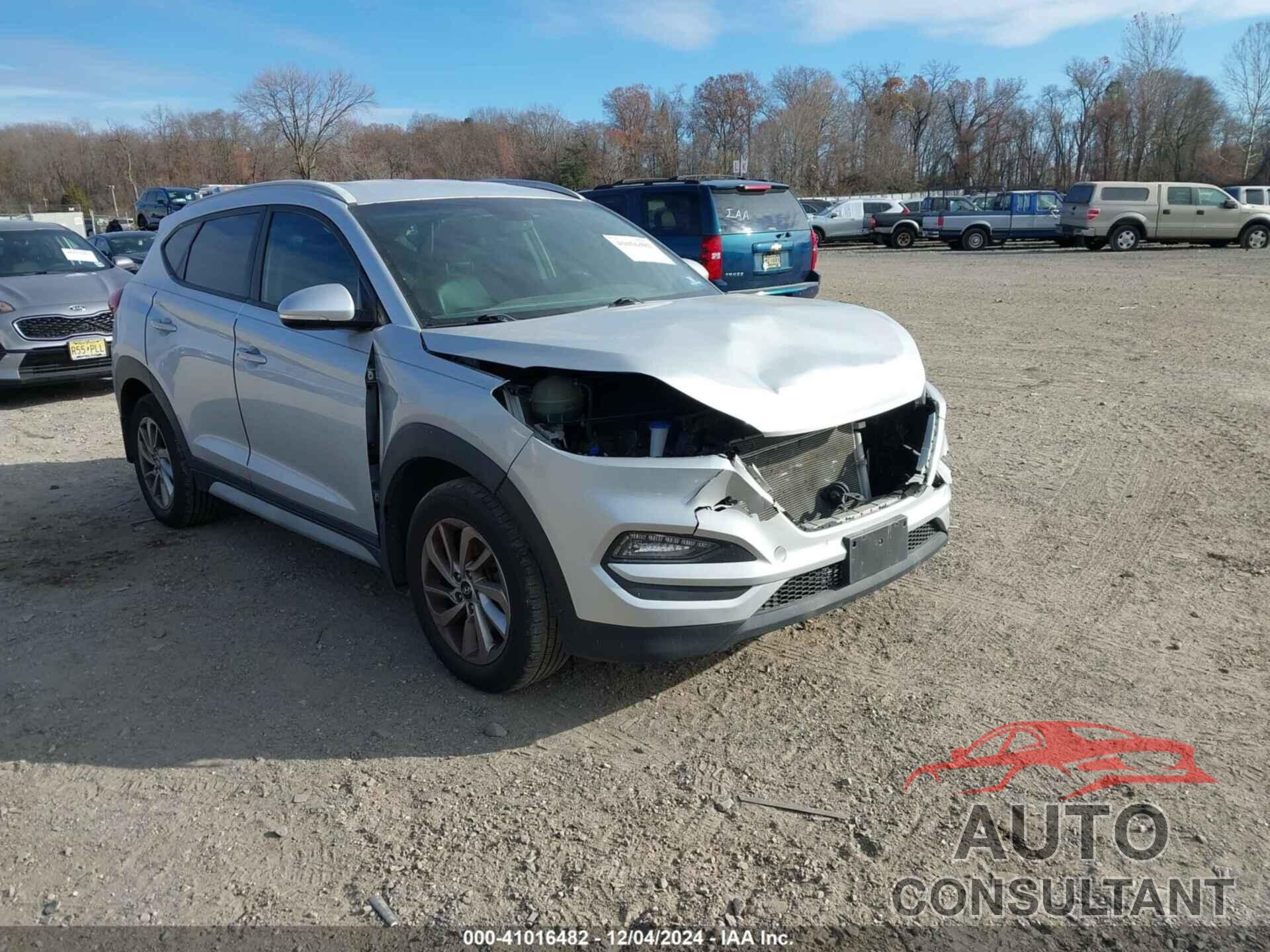 HYUNDAI TUCSON 2017 - KM8J3CA45HU465002