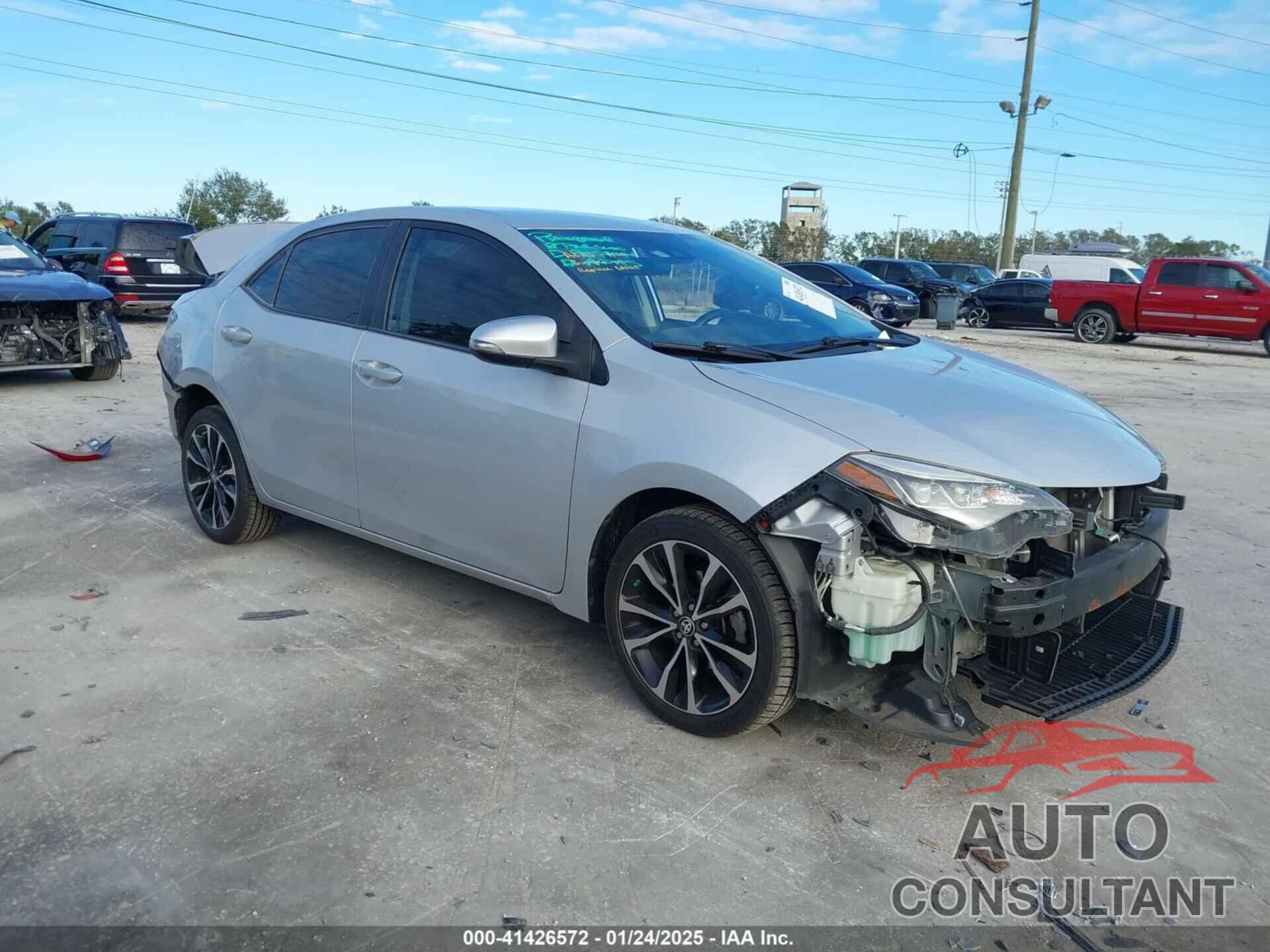 TOYOTA COROLLA 2017 - 2T1BURHE6HC847821