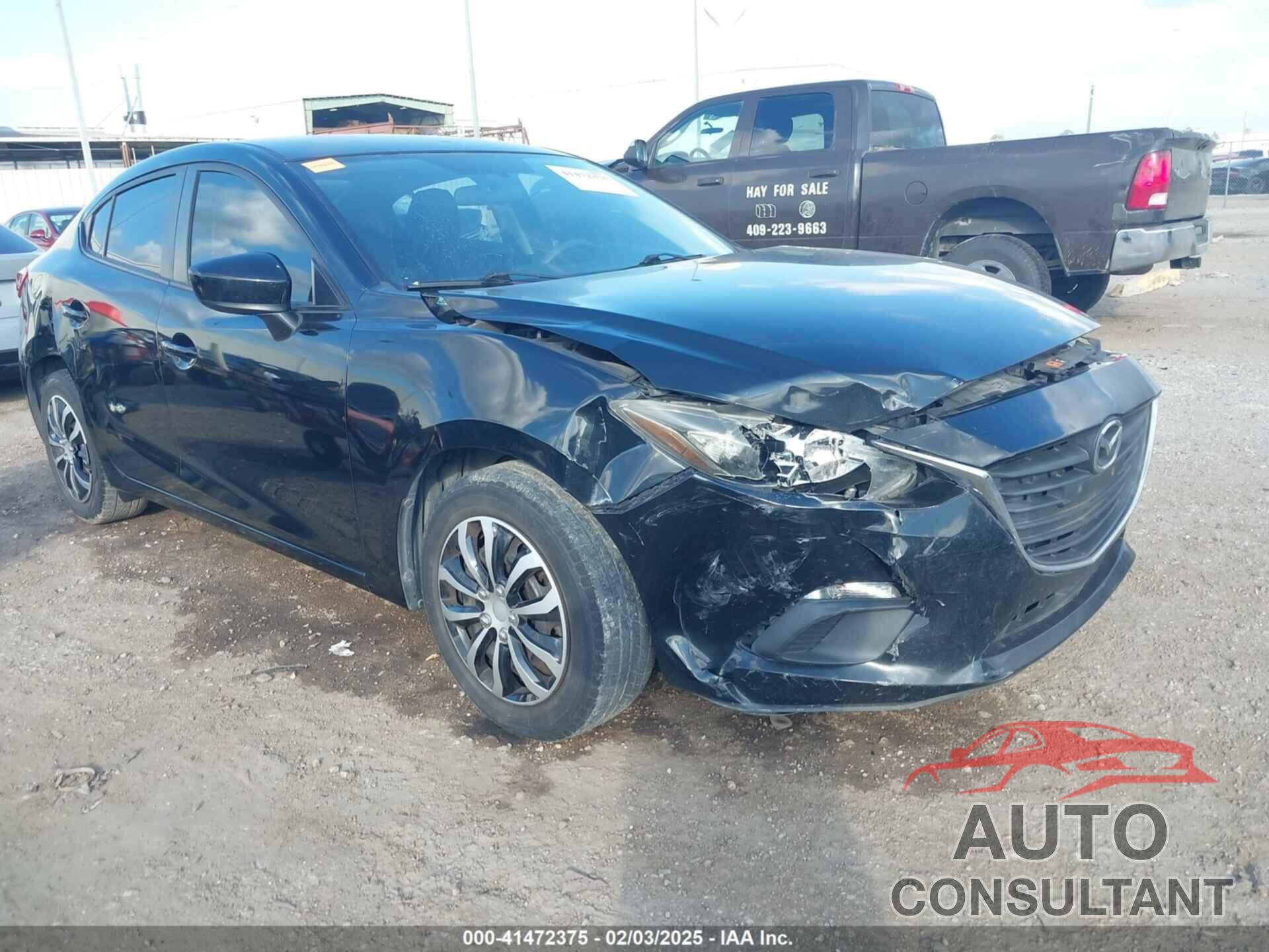 MAZDA MAZDA3 2015 - JM1BM1T76F1262569