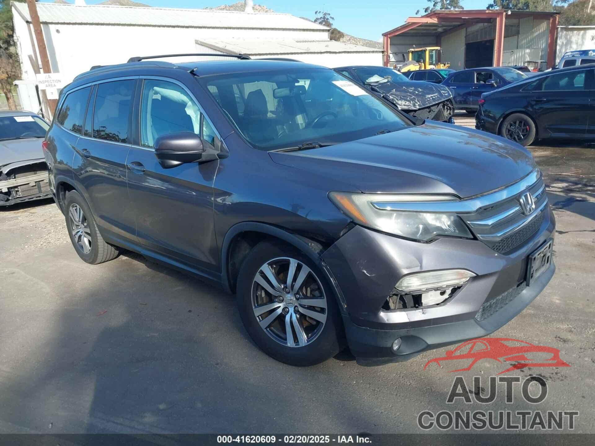HONDA PILOT 2016 - 5FNYF5H77GB029989