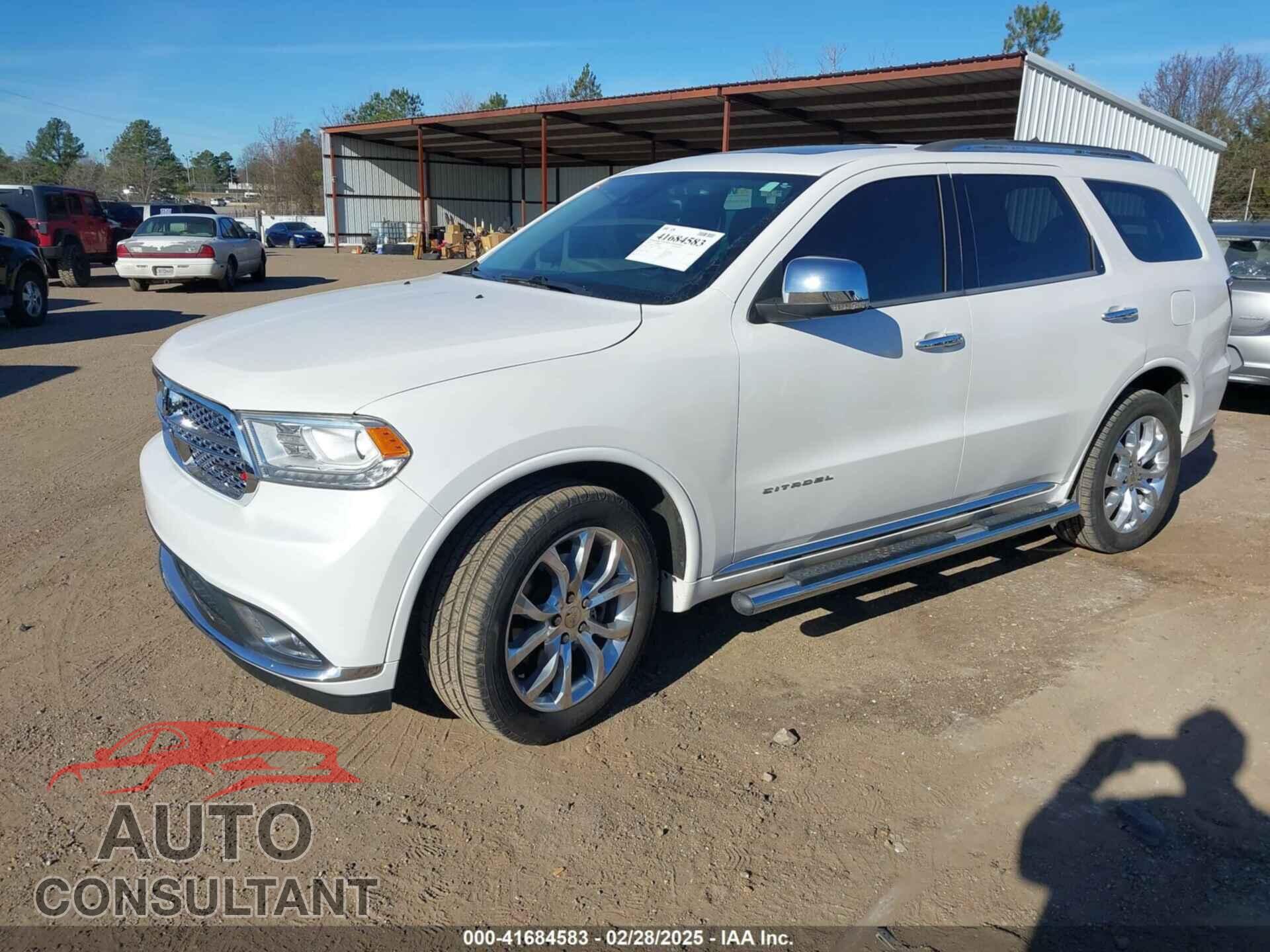 DODGE DURANGO 2017 - 1C4SDJET1HC757442