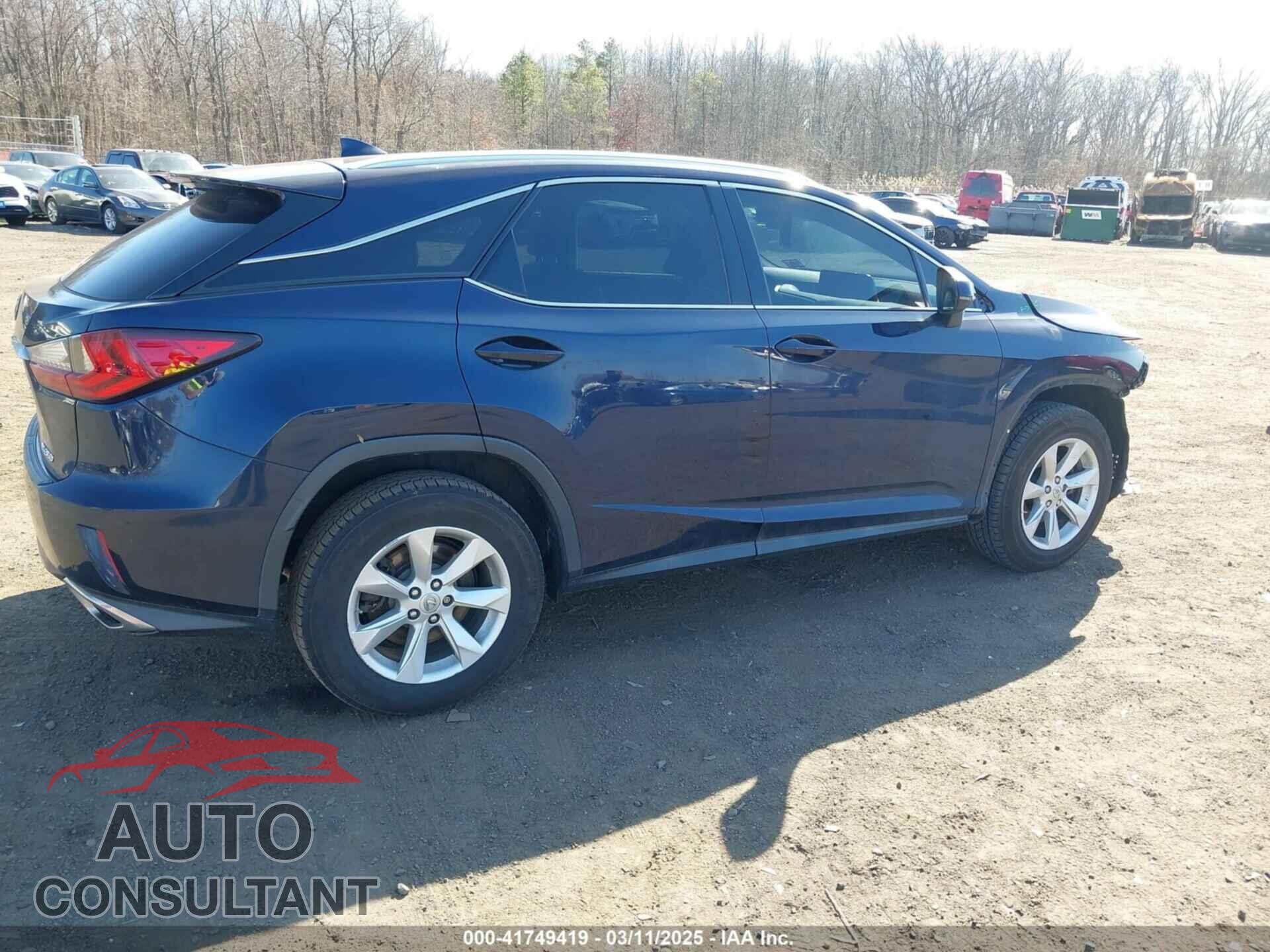 LEXUS RX 350 2017 - 2T2BZMCA2HC129901