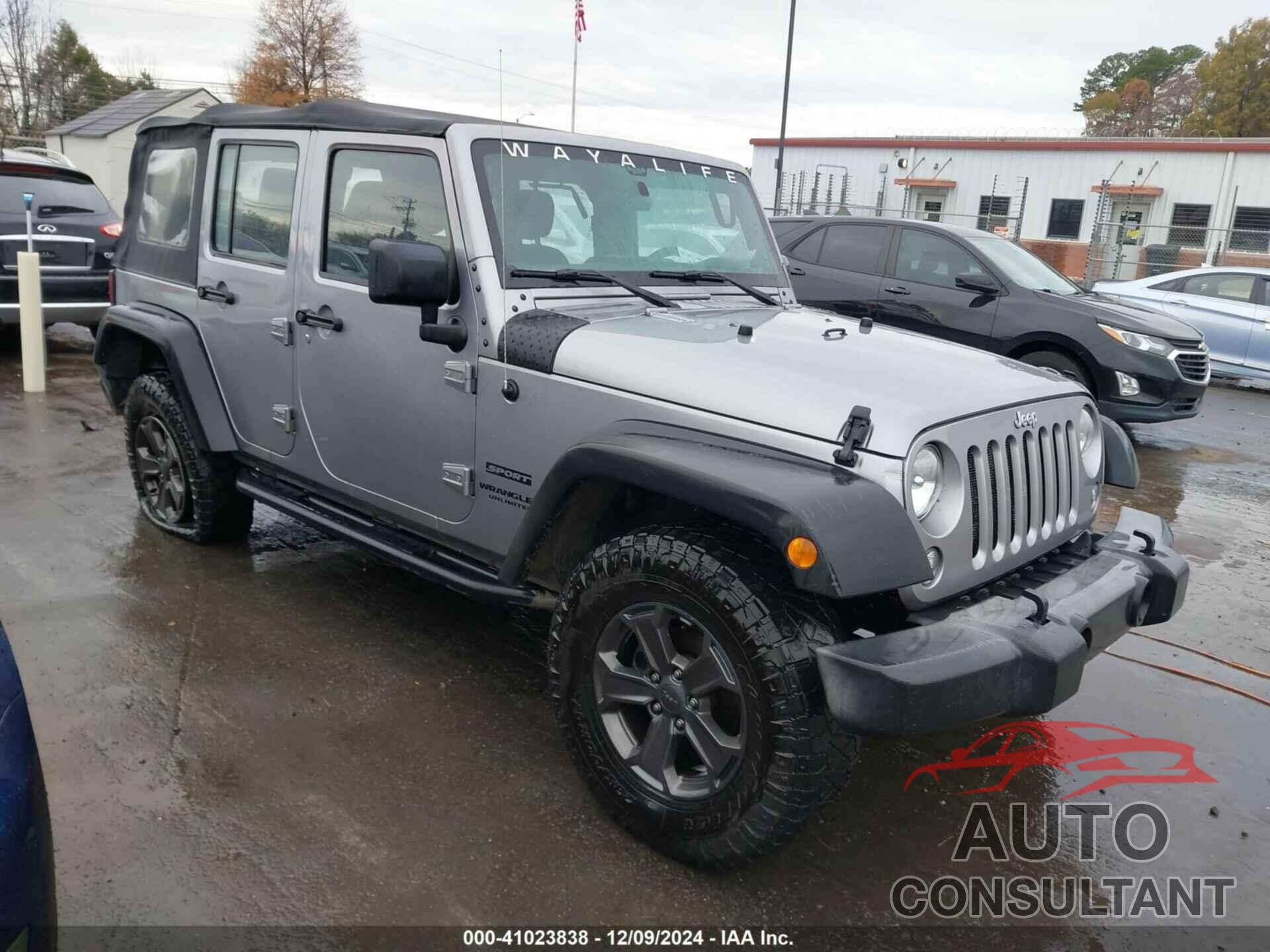 JEEP WRANGLER UNLIMITED 2017 - 1C4BJWDG0HL521729