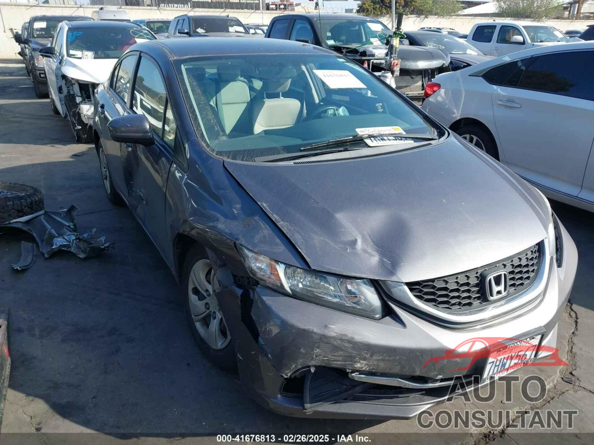 HONDA CIVIC 2015 - 19XFB2F53FE212684