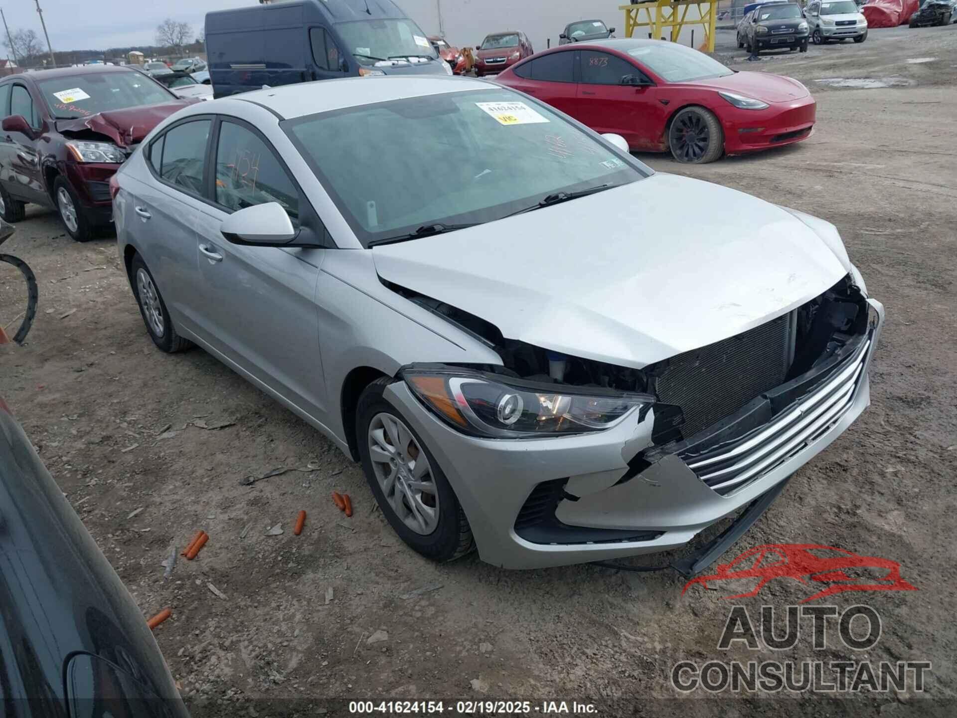 HYUNDAI ELANTRA 2018 - 5NPD74LF4JH384681