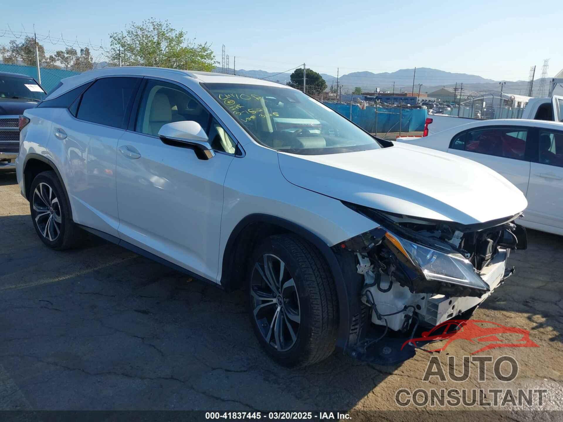 LEXUS RX 350 2018 - 2T2BZMCA6JC143175