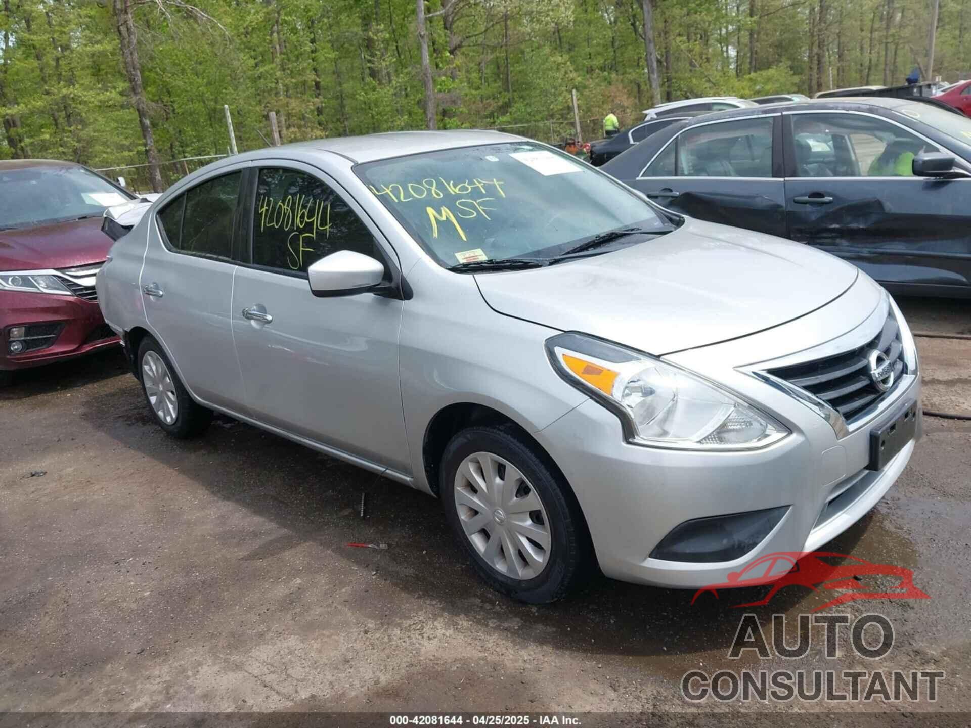 NISSAN VERSA 2019 - 3N1CN7AP4KL855196