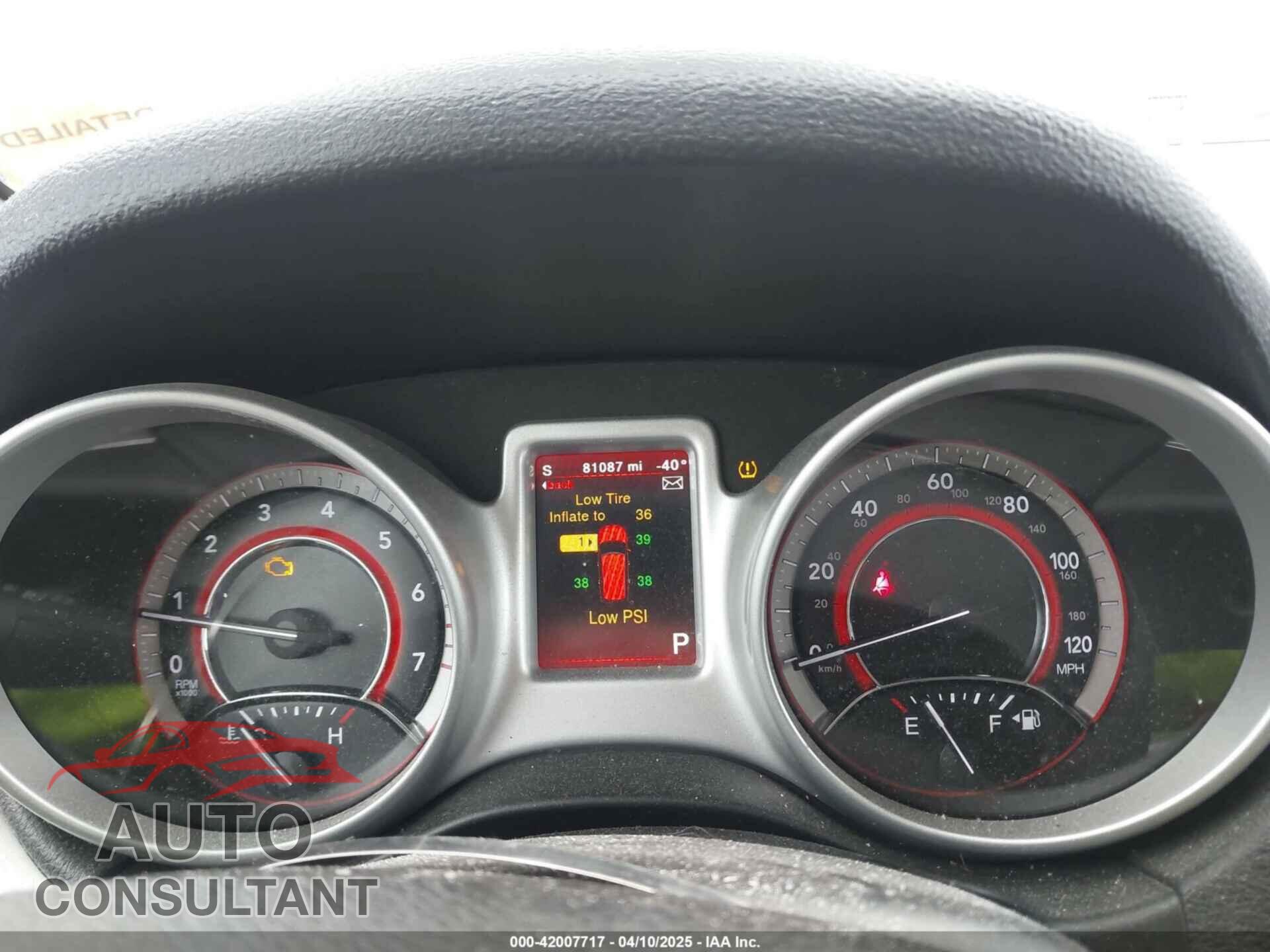 DODGE JOURNEY 2017 - 3C4PDDAG9HT604098