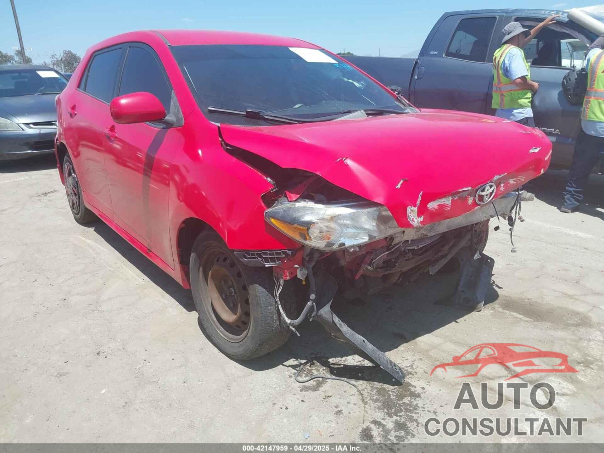 TOYOTA MATRIX 2009 - 2T1KE40EX9C029862