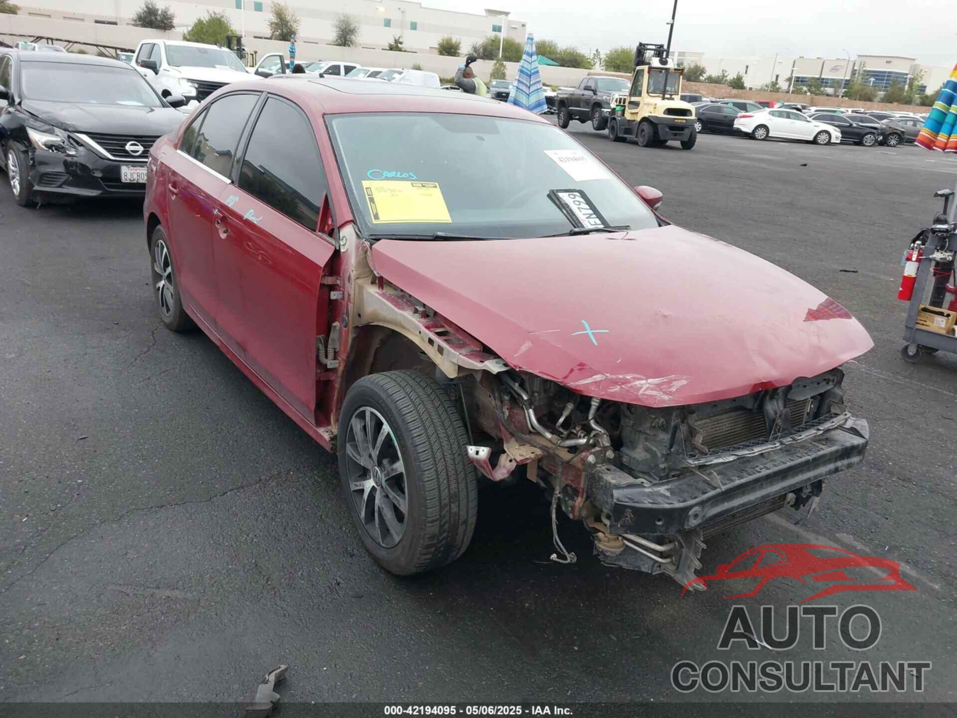 VOLKSWAGEN JETTA 2017 - 3VWDB7AJ8HM256114