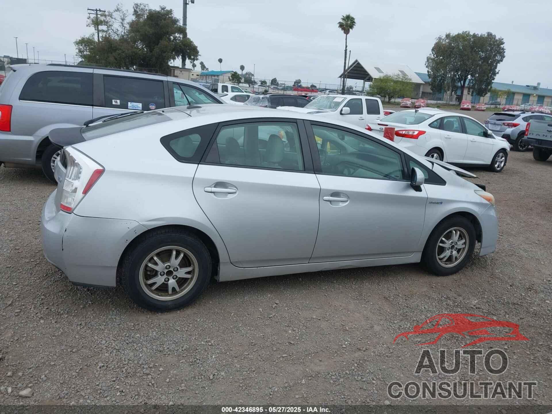 TOYOTA PRIUS 2010 - JTDKN3DU6A1299689