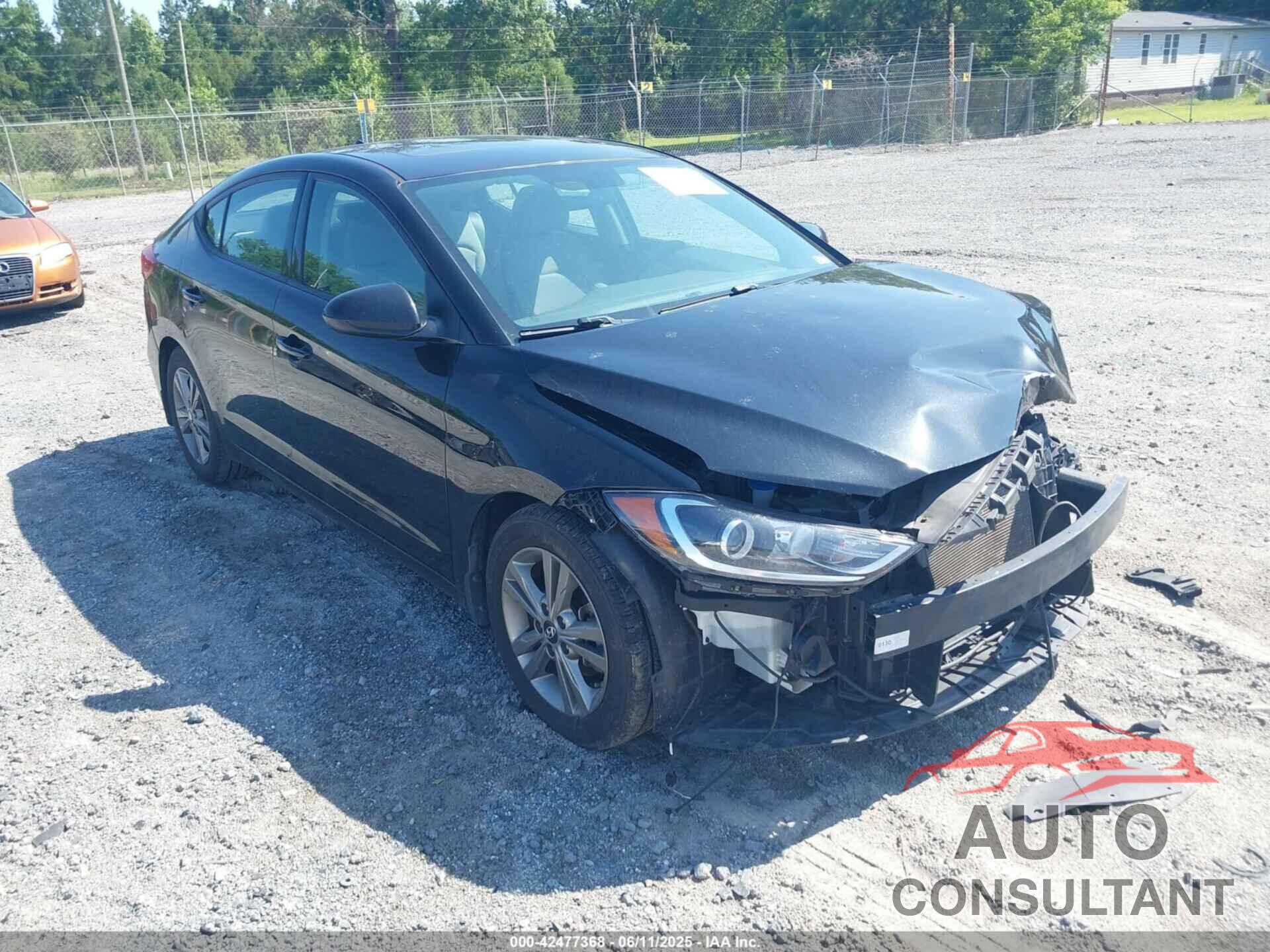 HYUNDAI ELANTRA 2018 - 5NPD84LF9JH268843