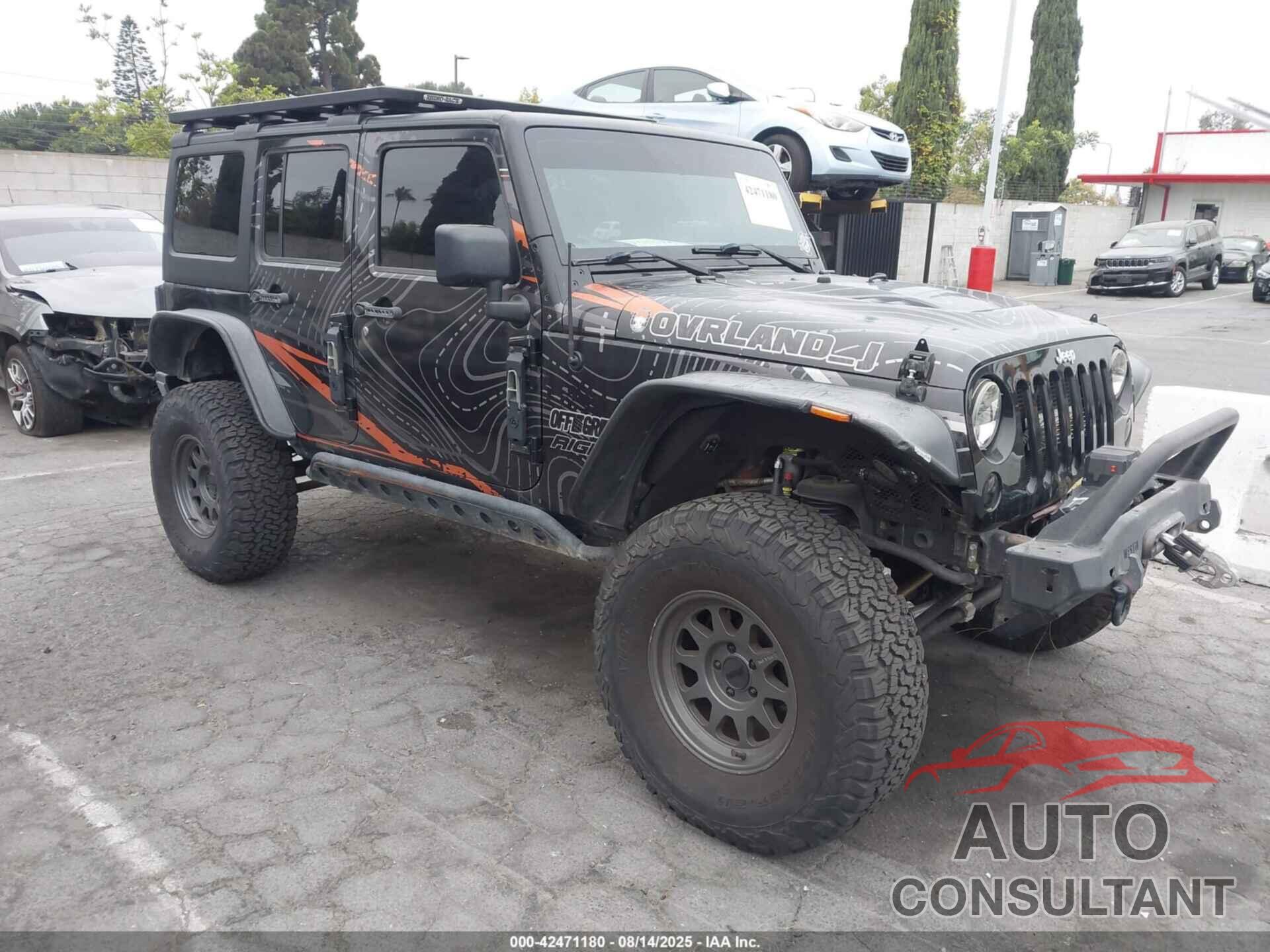 JEEP WRANGLER UNLIMITED 2016 - 1C4BJWDG0GL117702