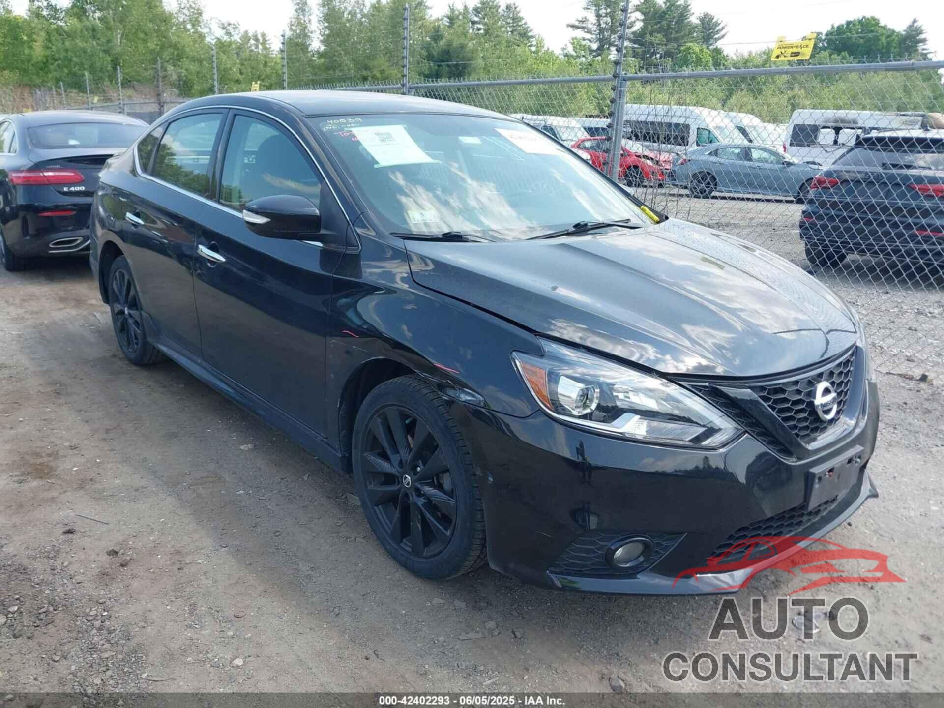 NISSAN SENTRA 2018 - 3N1AB7AP8JY284569