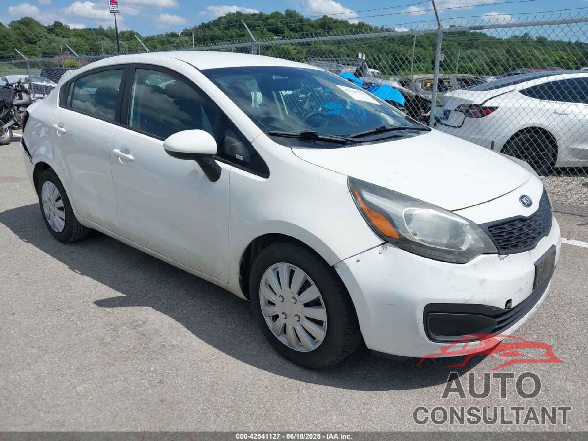 KIA RIO 2014 - KNADM4A37E6402525
