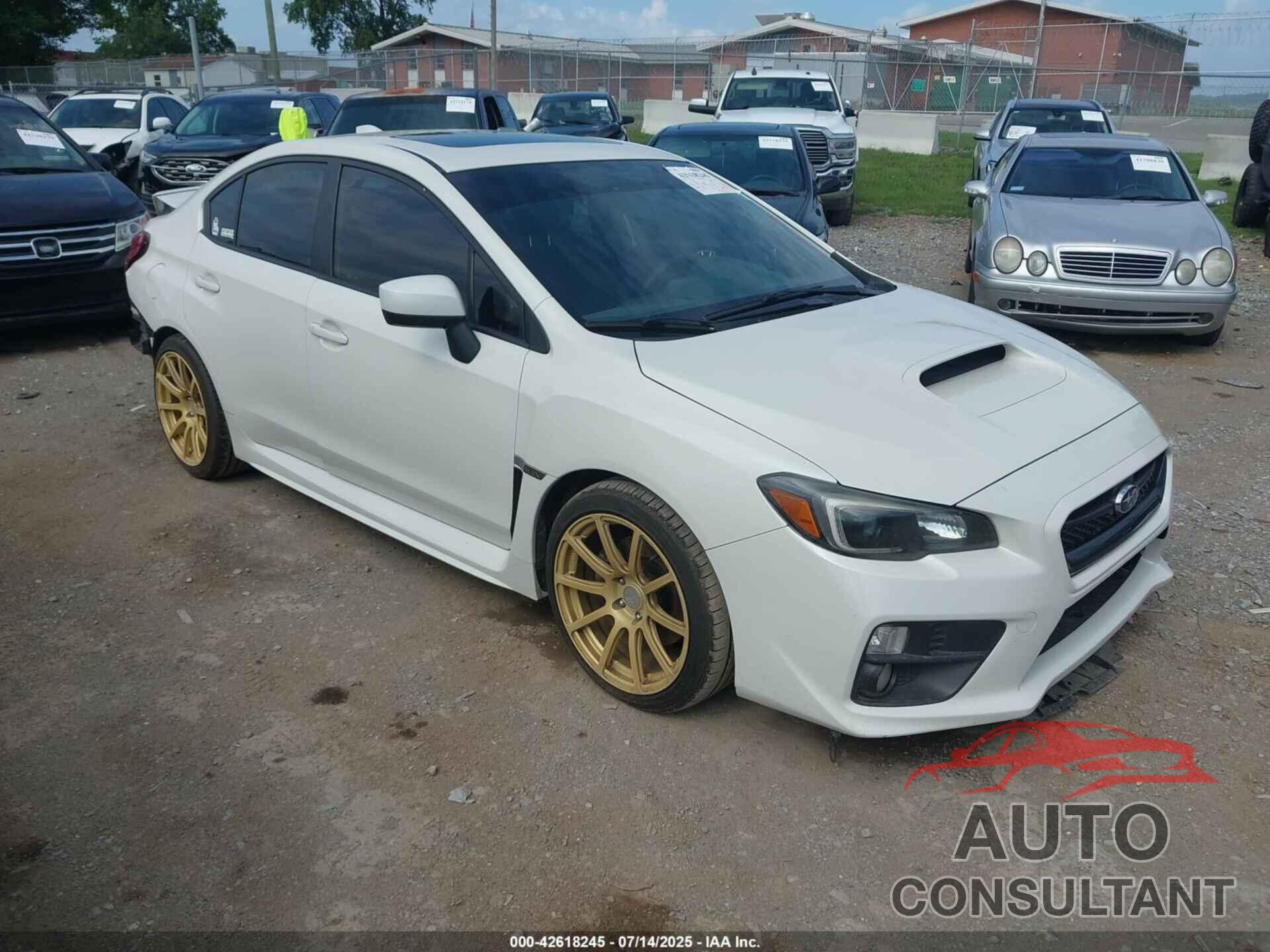 SUBARU WRX 2017 - JF1VA1F65H9822858